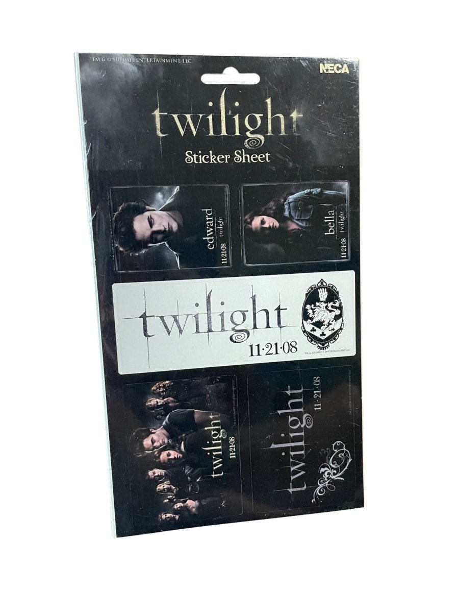 2008 Twilight Sticker Set - SEALED - Paper Goods - ThrowbackBuys - Shiznit