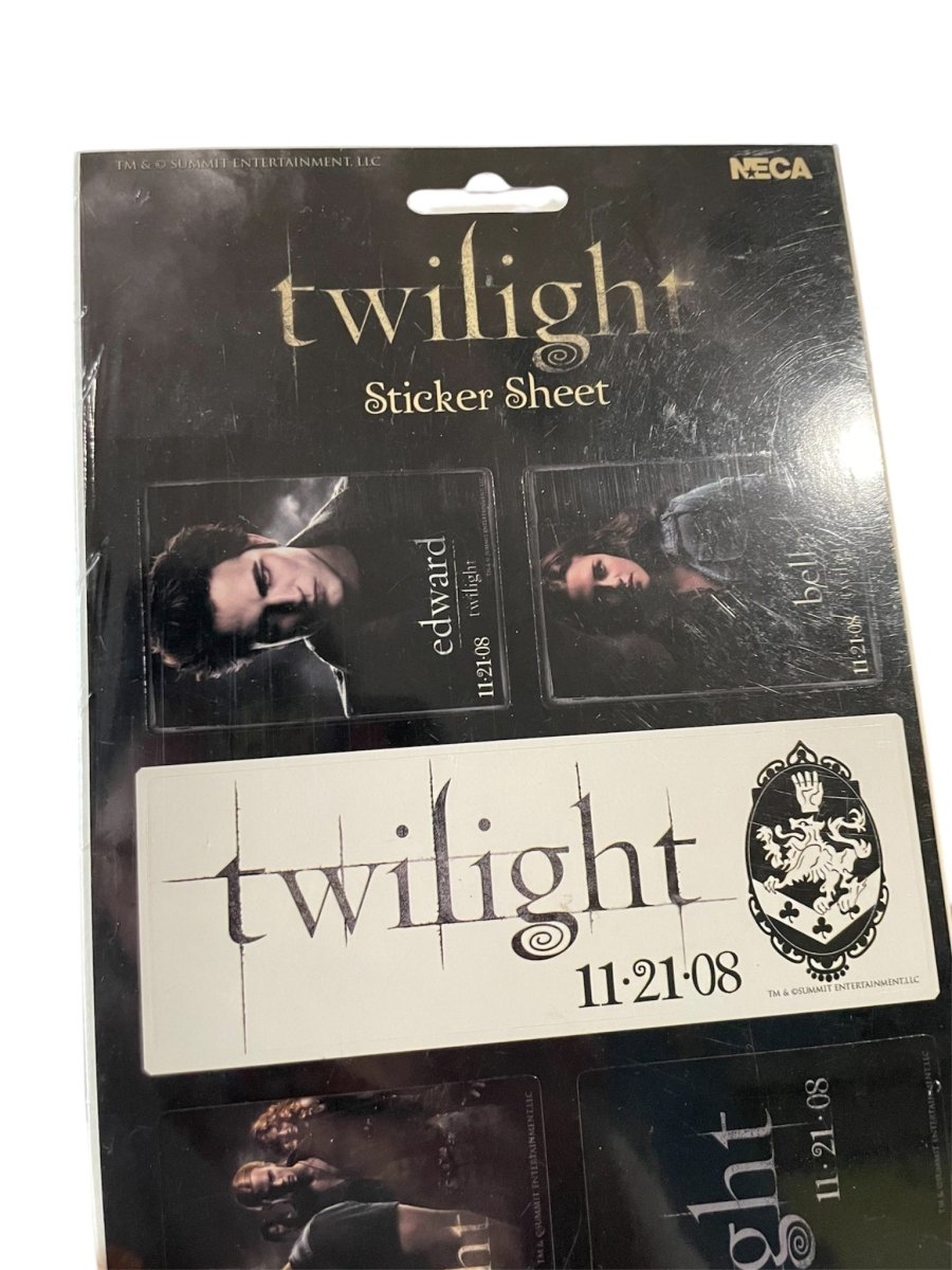 2008 Twilight Sticker Set - SEALED - Paper Goods - ThrowbackBuys - Shiznit
