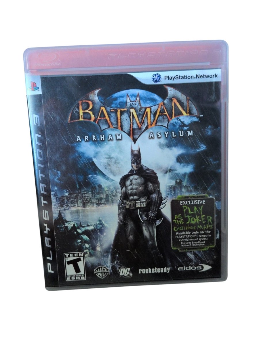 2009 Batman: Arkham Asylum - PlayStation 3 - Video Games - ThrowbackBuys -Shiznit