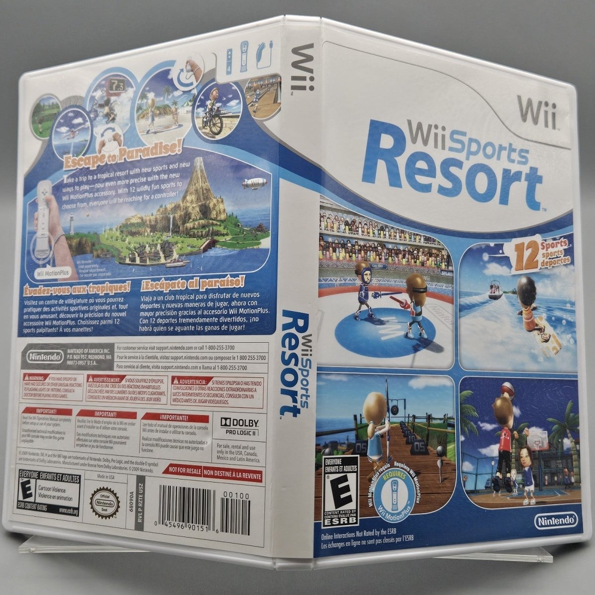 2009 – Nintendo Wii: Wii Sports Resort - Video Games - ThrowbackBuys - Pinnaclecollectibles