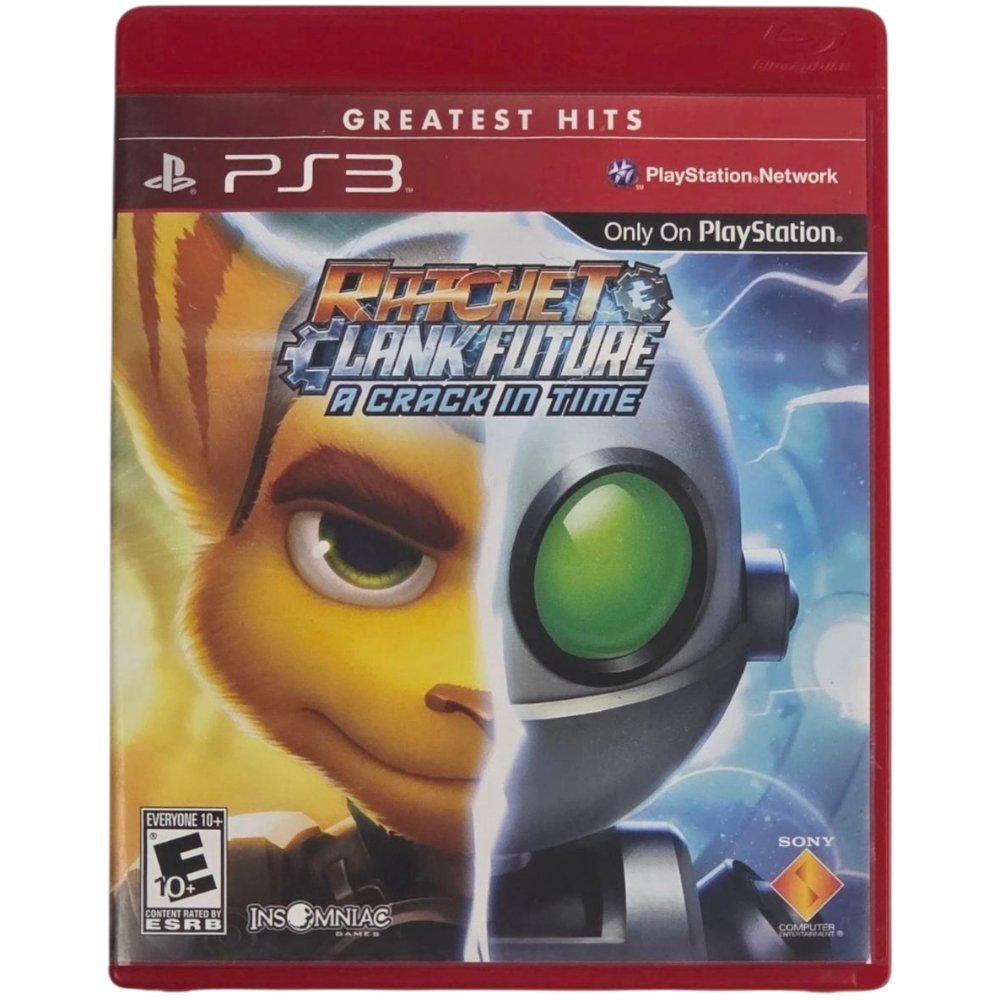 2009 - Sony Playstation 3 Ratchet & Clank Future A Crack in Time PS3 Game - Video Games - ThrowbackBuys - A N E 1 Stop Shop