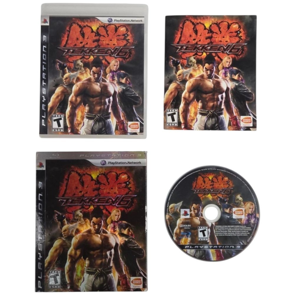 2009 - Sony Playstation 3 Tekken 6 PS3 Game - Video Games - ThrowbackBuys - A N E 1 Stop Shop