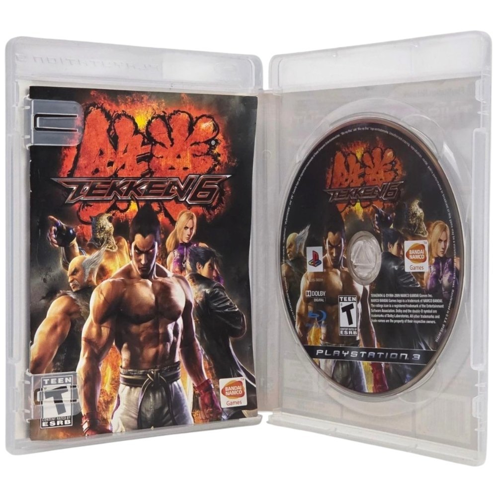2009 - Sony Playstation 3 Tekken 6 PS3 Game - Video Games - ThrowbackBuys - A N E 1 Stop Shop
