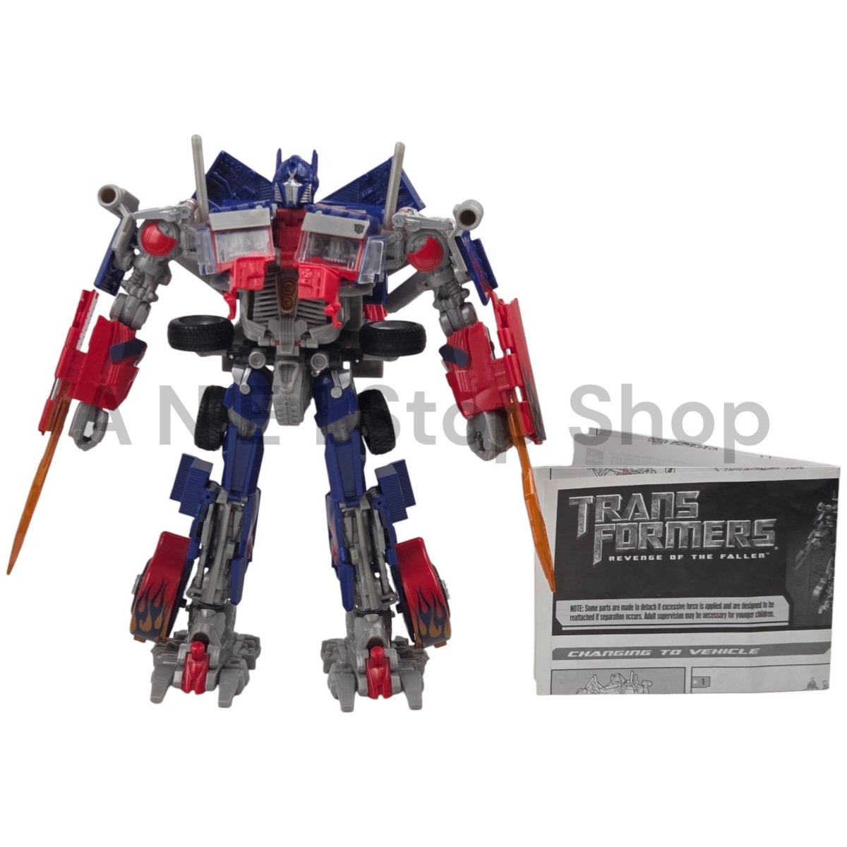 2009 - Transformers Revenge of the Fallen Optimus Prime Autobot 10.5" Hasbro - Action Figures & Collectibles - ThrowbackBuys - A N E 1 Stop Shop