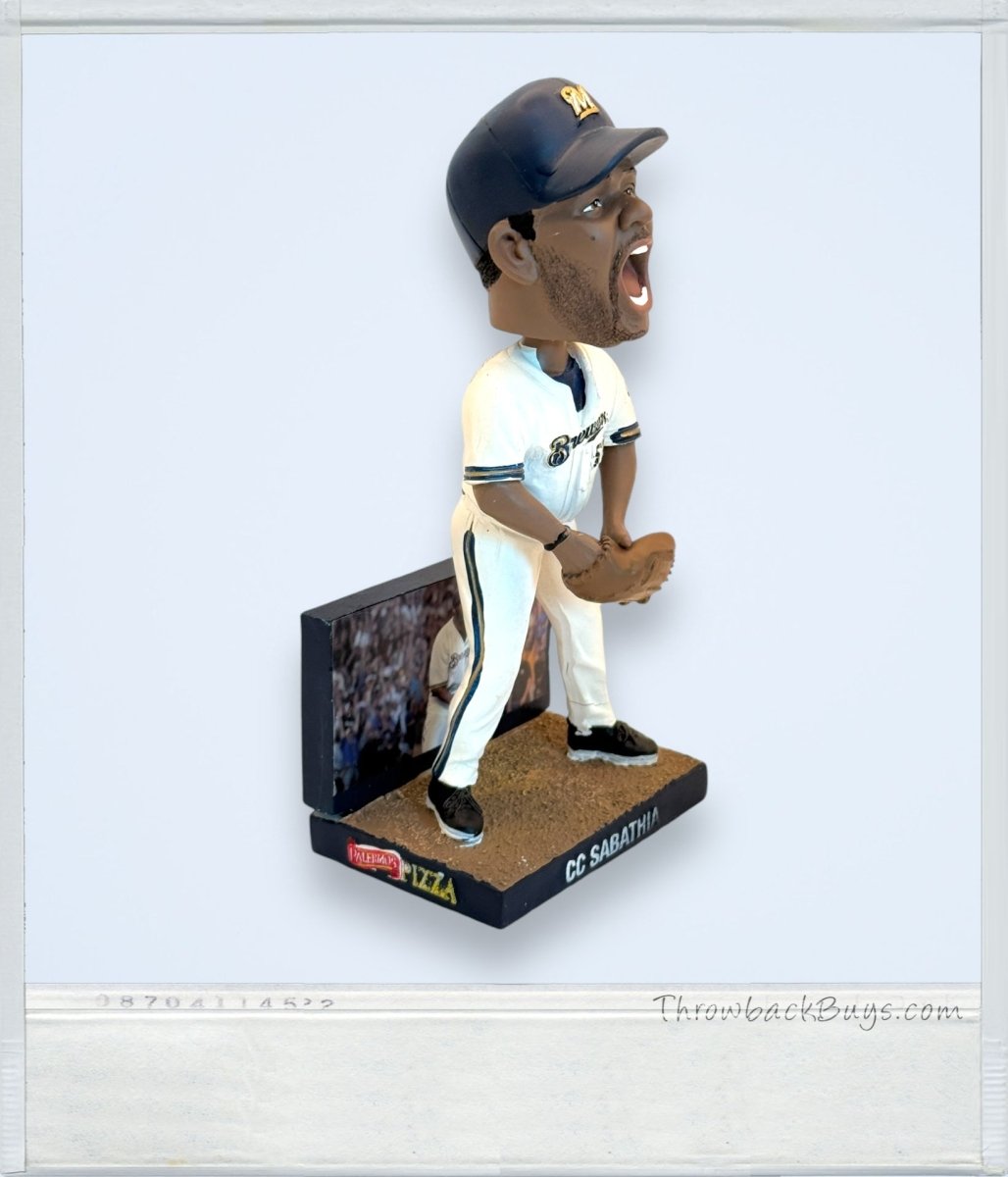 2010 - Milwaukee Brewers C.C. Sabathia Bobblehead - Collectible Toys - ThrowbackBuys - ThrowbackBuys