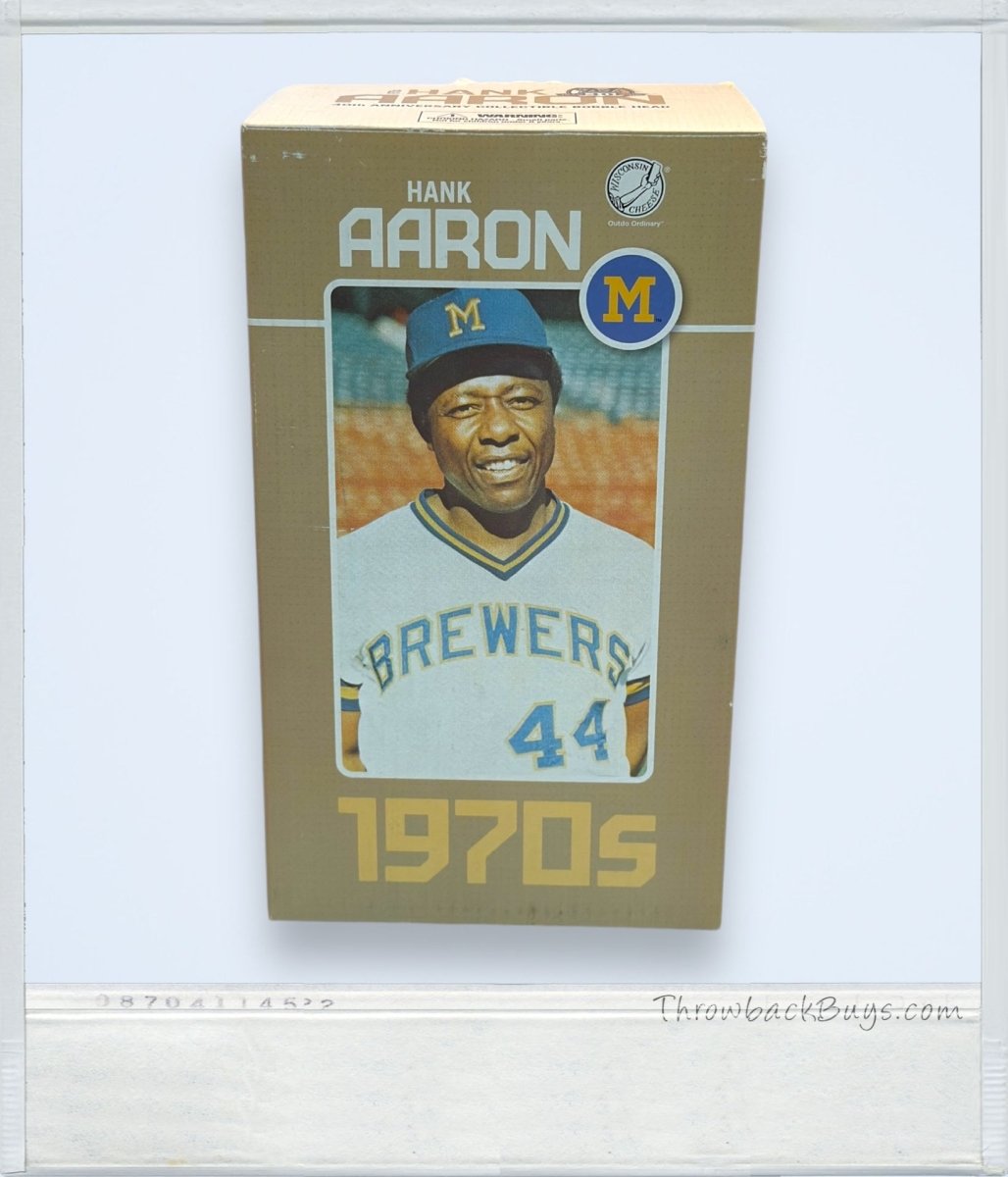 2010 - Milwaukee Brewers Hank Aaron Bobblehead (In Box) - Collectible Toys - ThrowbackBuys - ThrowbackBuys