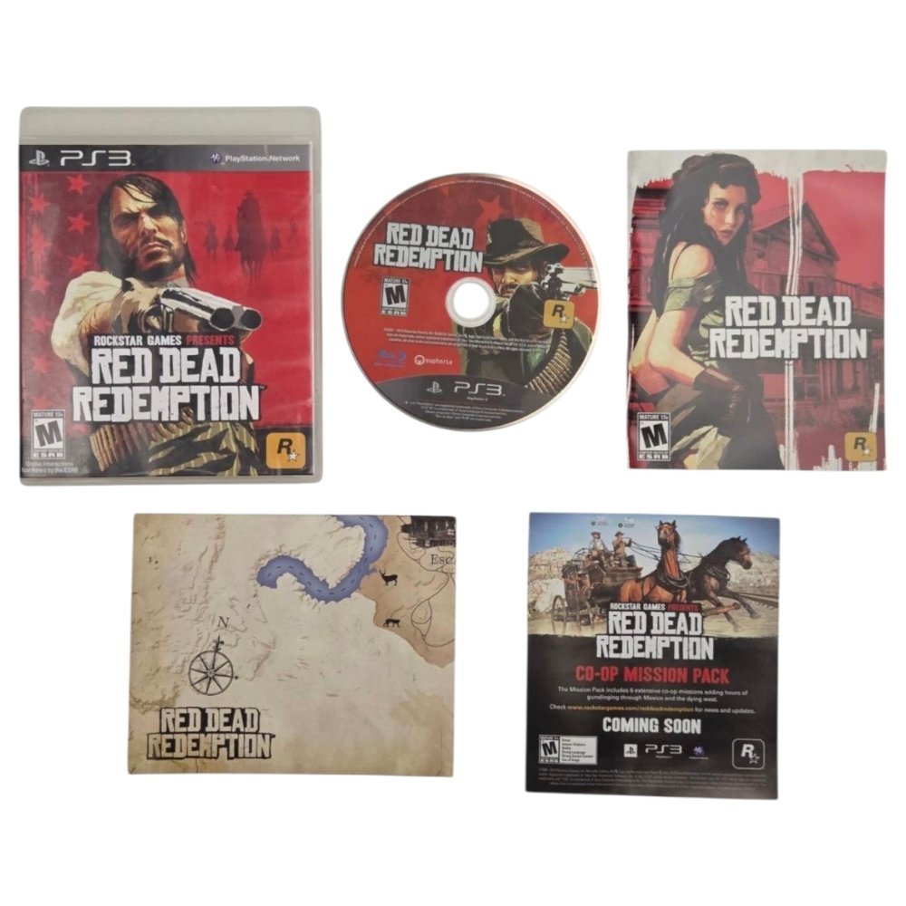 2010 – Sony PlayStation 3: Red Dead Redemption - Video Games - ThrowbackBuys - A N E 1 Stop Shop