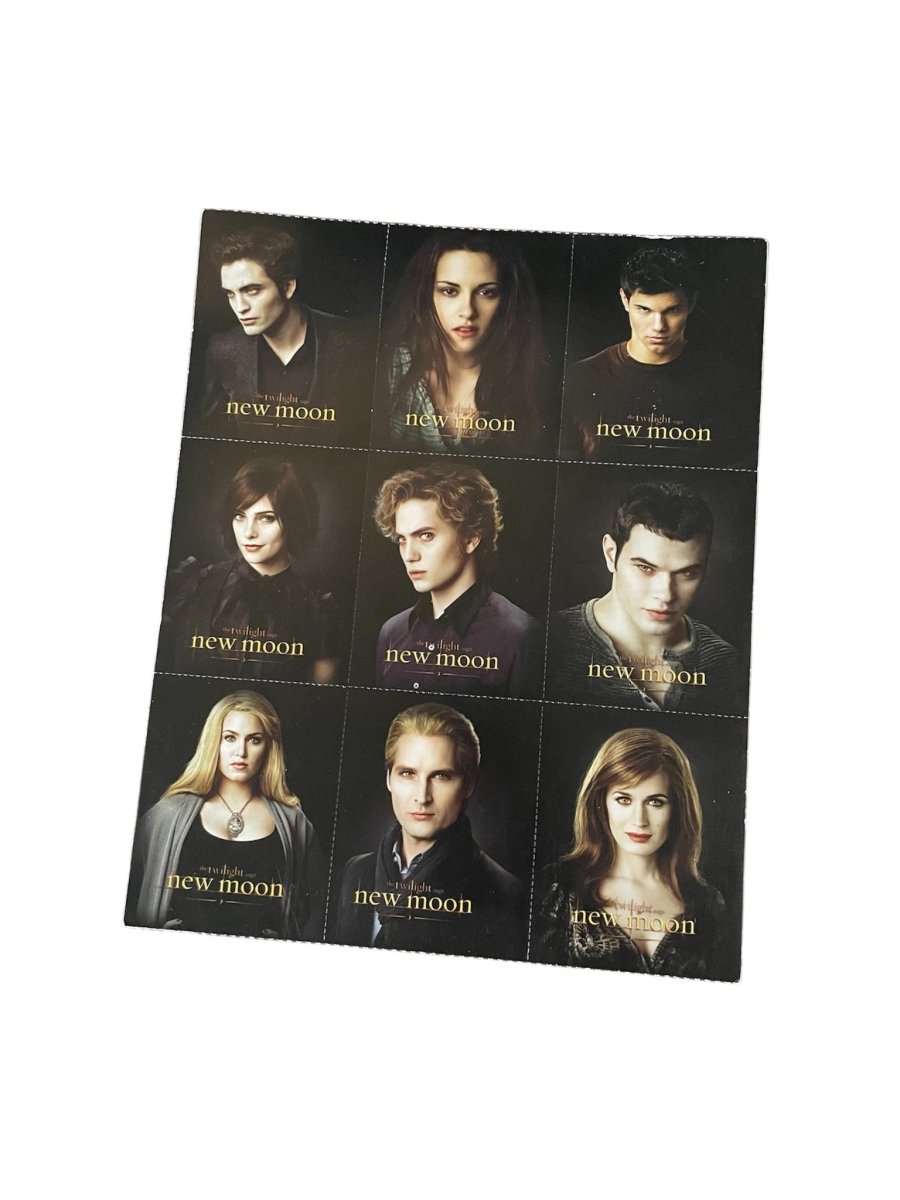 2010 Walmart New Moon DVD Release Character Sheet - Paper Goods - ThrowbackBuys - Shiznit