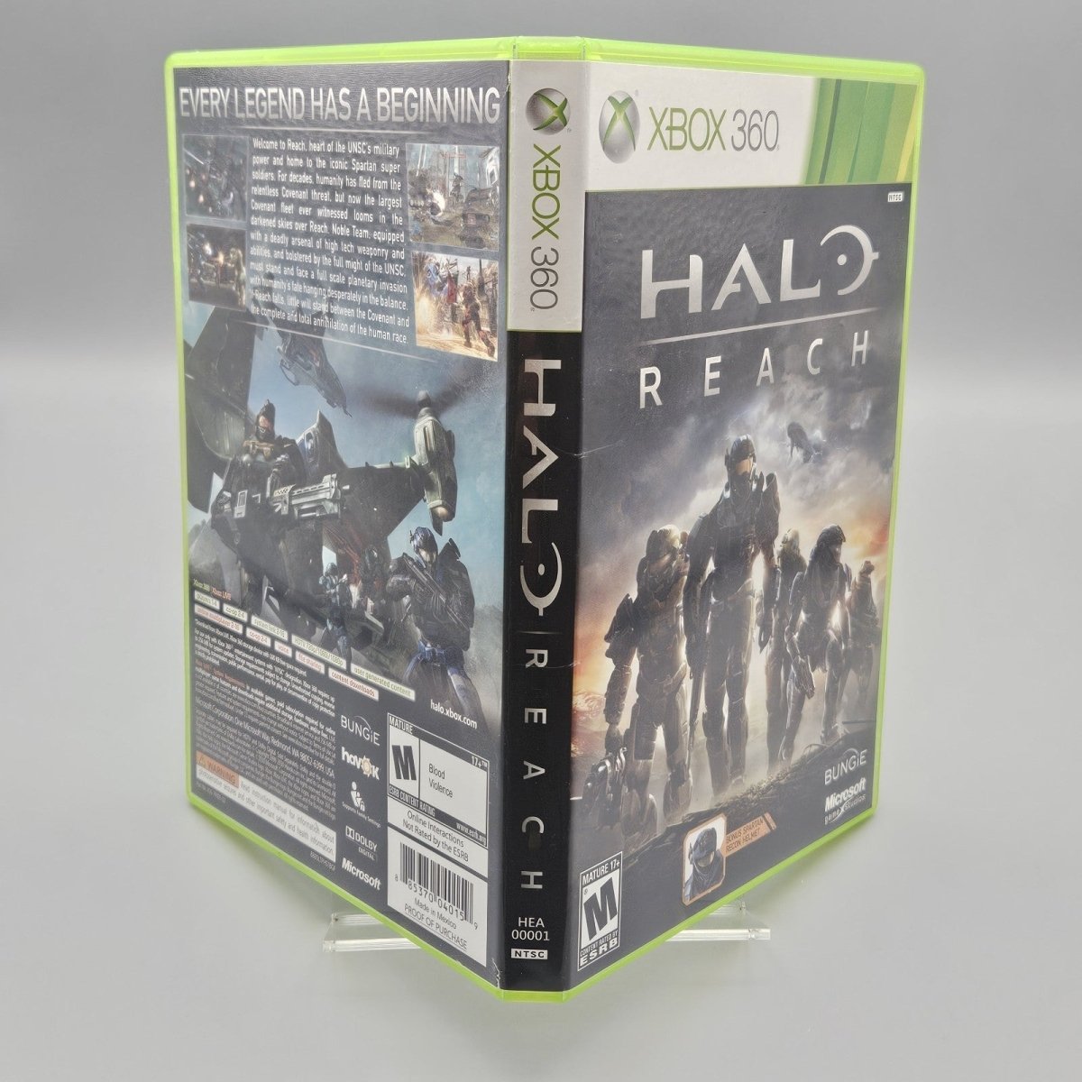 2010 – Xbox 360: Halo Reach - Video Games - ThrowbackBuys - Pinnaclecollectibles