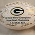 2011 - Green Bay Packers Commemorative Team Autographed Football - Pre - Printed - Sports Memorabilia - ThrowbackBuys - ResellerDoor
