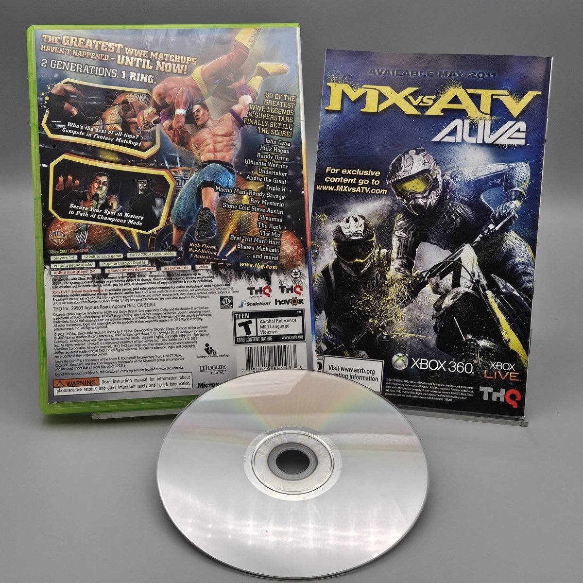 2011 – Xbox 360: WWE All Stars - Video Games - ThrowbackBuys - Pinnaclecollectibles