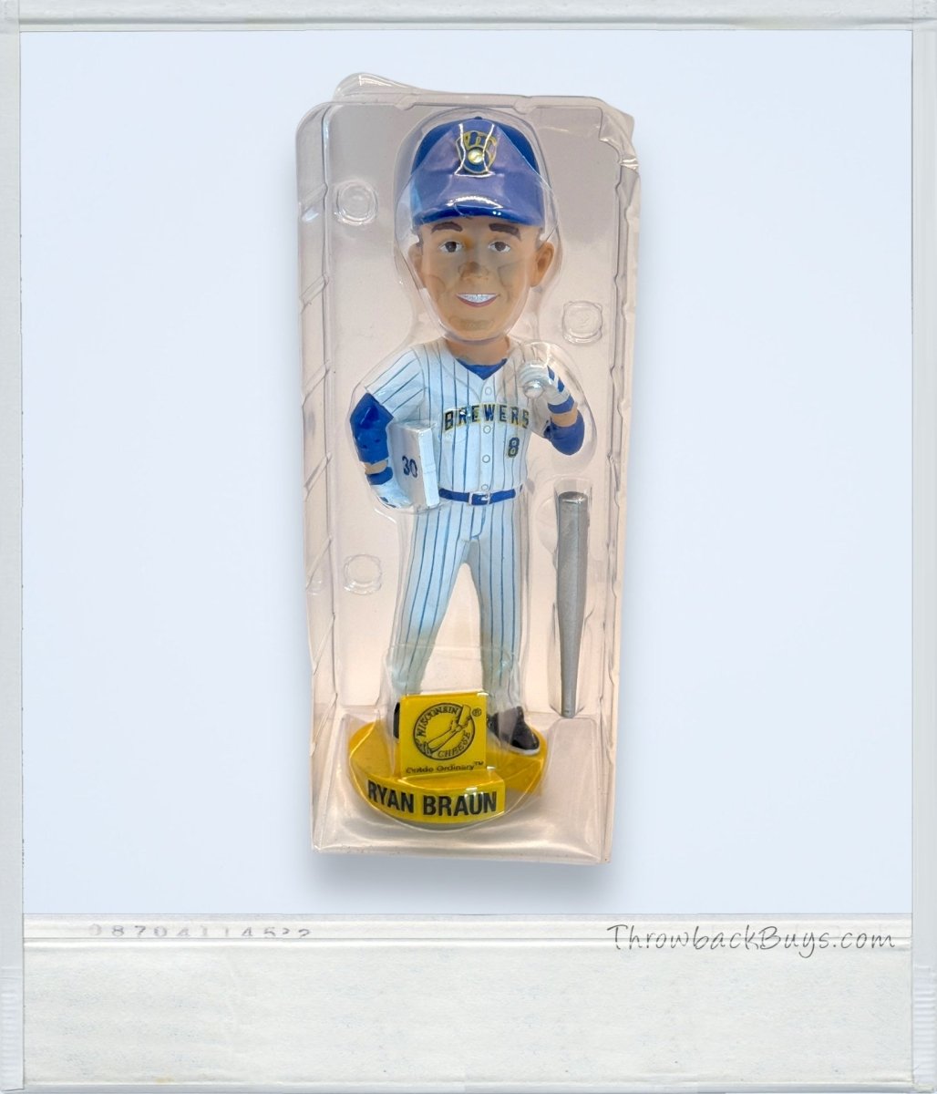 2013 - Milwaukee Brewers Ryan Braun Bobblehead - Collectible Toys - ThrowbackBuys - ThrowbackBuys