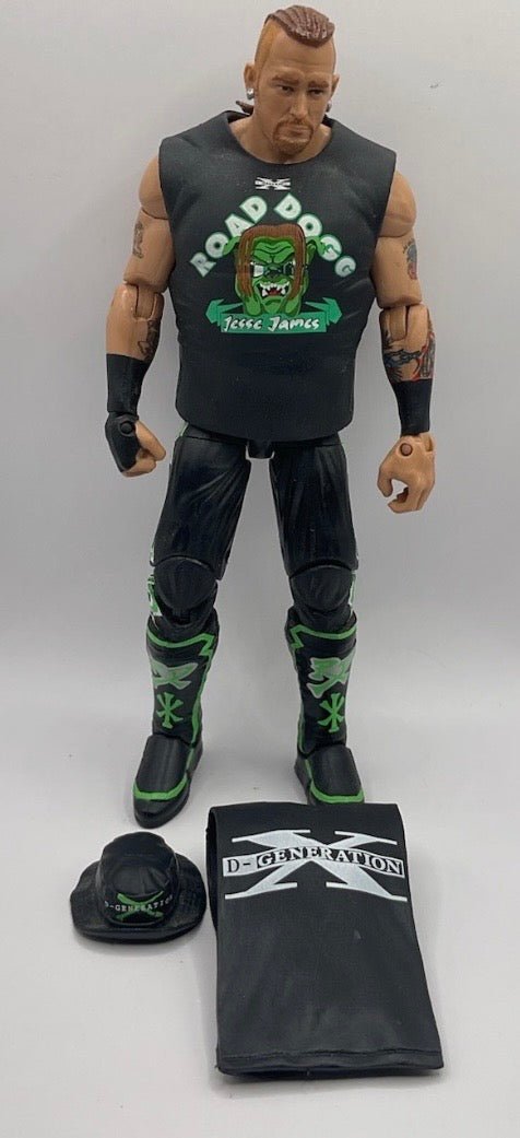 2014 WWE Mattel Road Dogg Elite Series 26 Wrestling Figure DX D Generation X - Action Figures & Collectibles - ThrowbackBuys - Just_in_collections