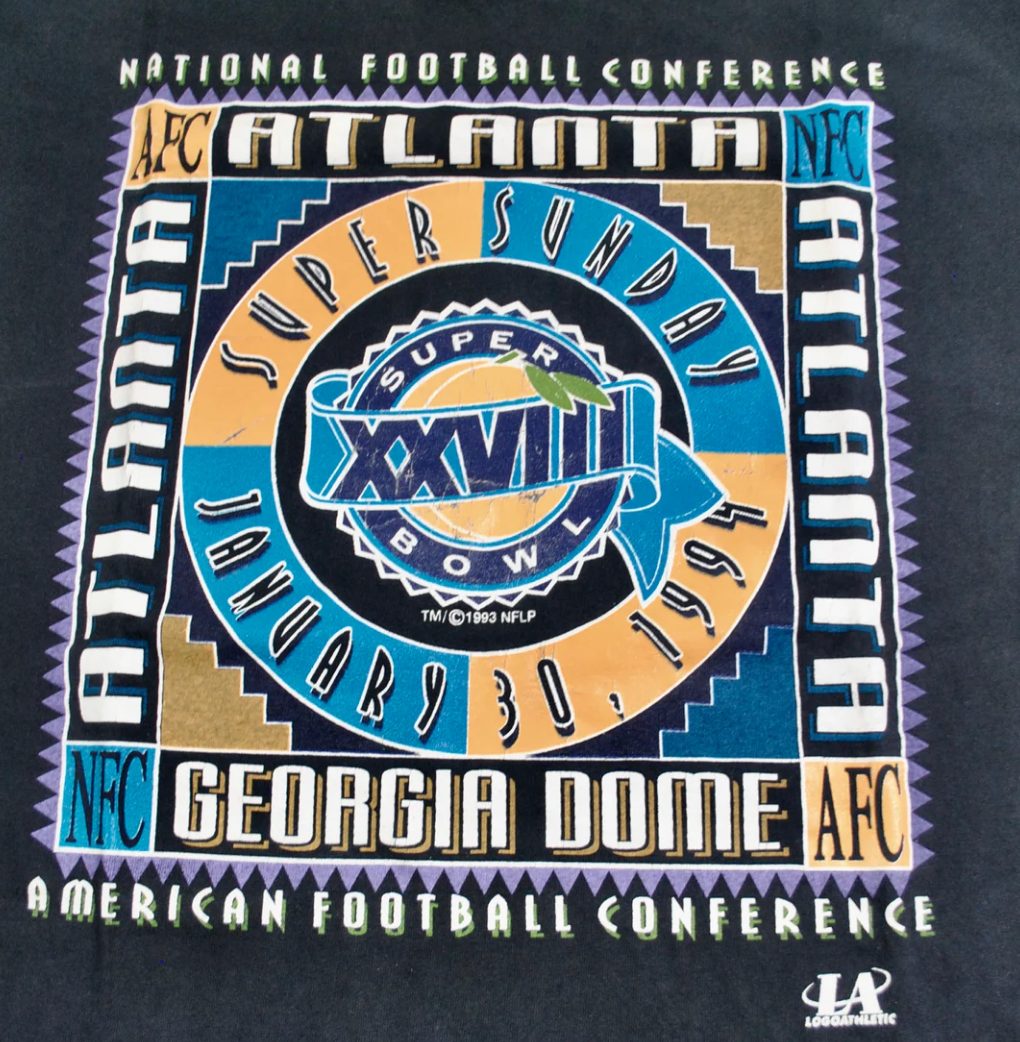 Vintage Super Bowl XXVIII 90s Shirt Size Medium
