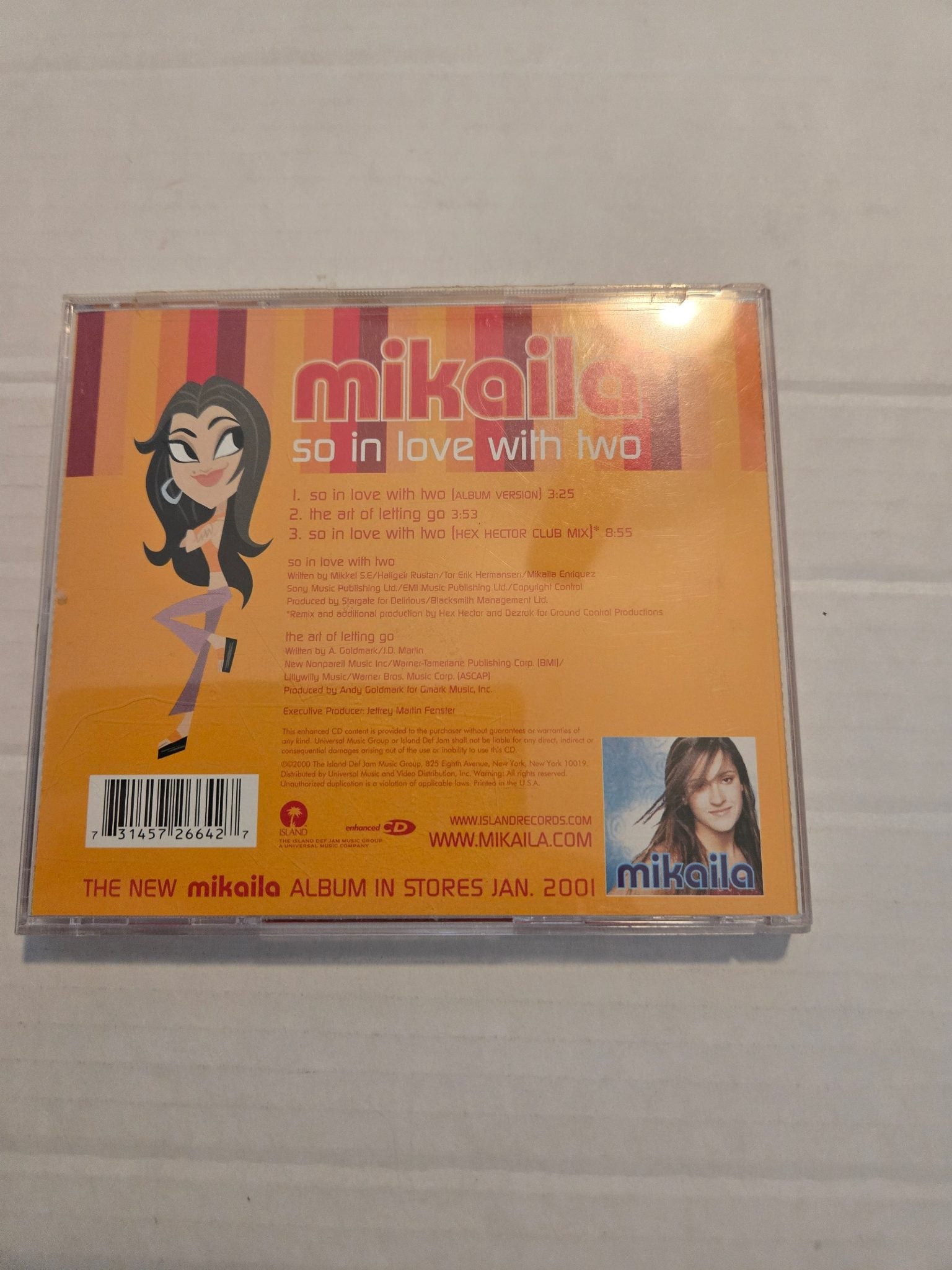 Mikaila So In Love With Two CD Single