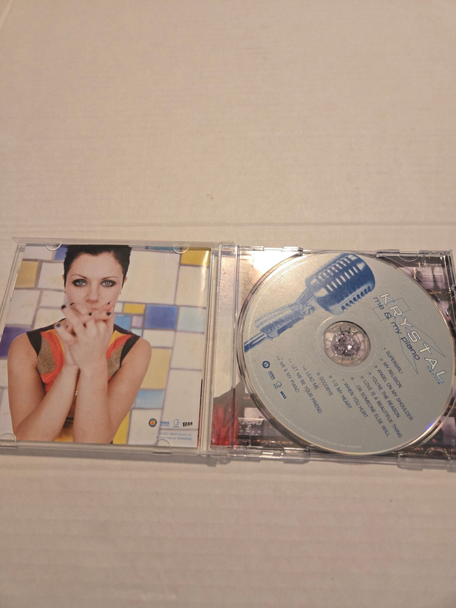 Krystal Me & My Piano CD