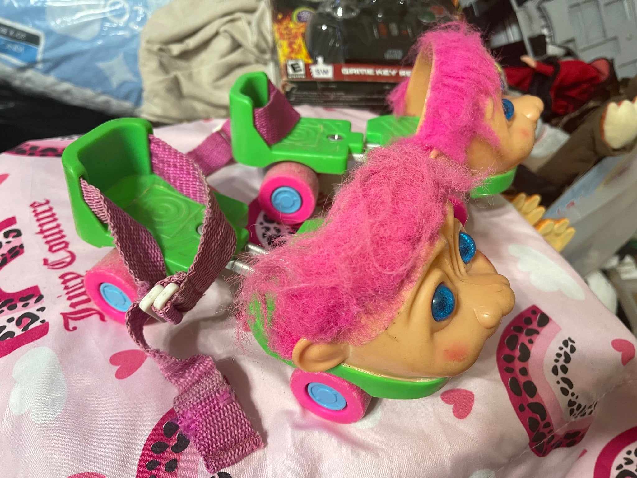 80s/90s - Trollerskate Trolls Snap On Kids Skates