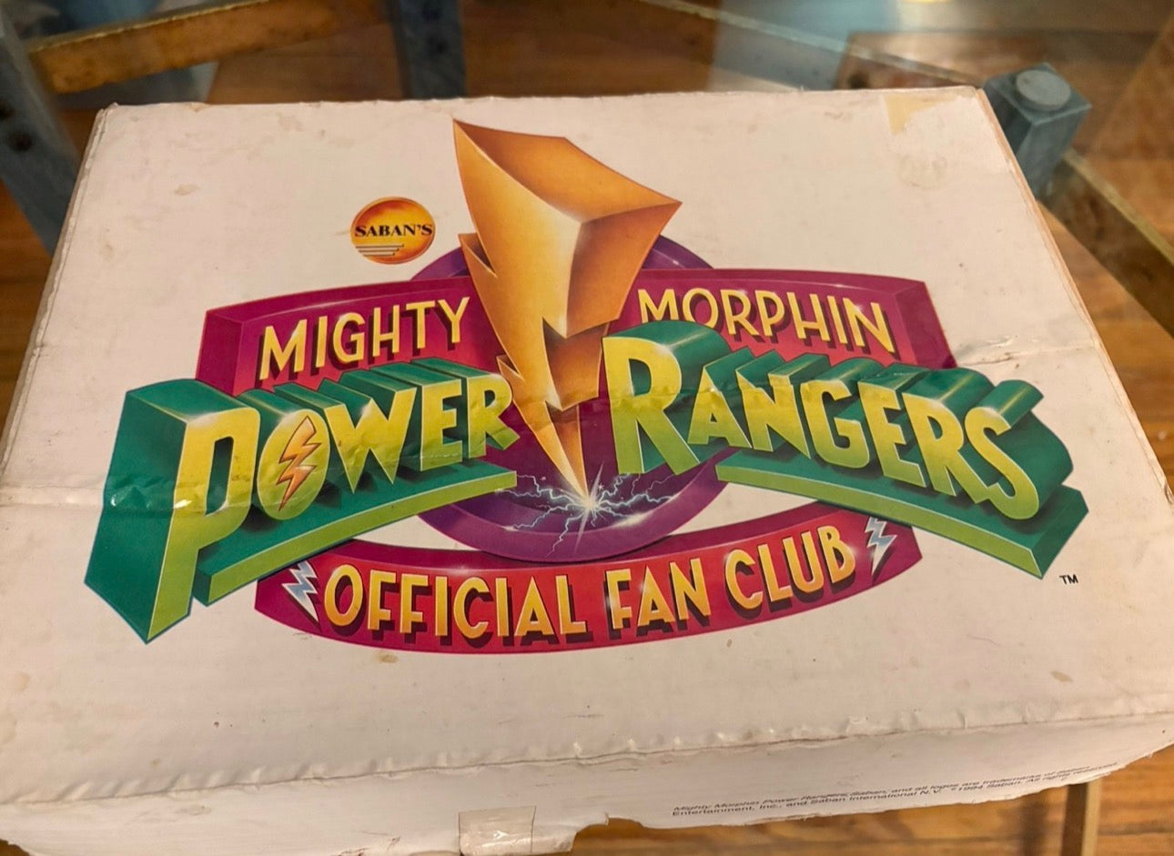 1994 Mighty Morphin Power Rangers Official Fan Club Kit with Sealed VHS