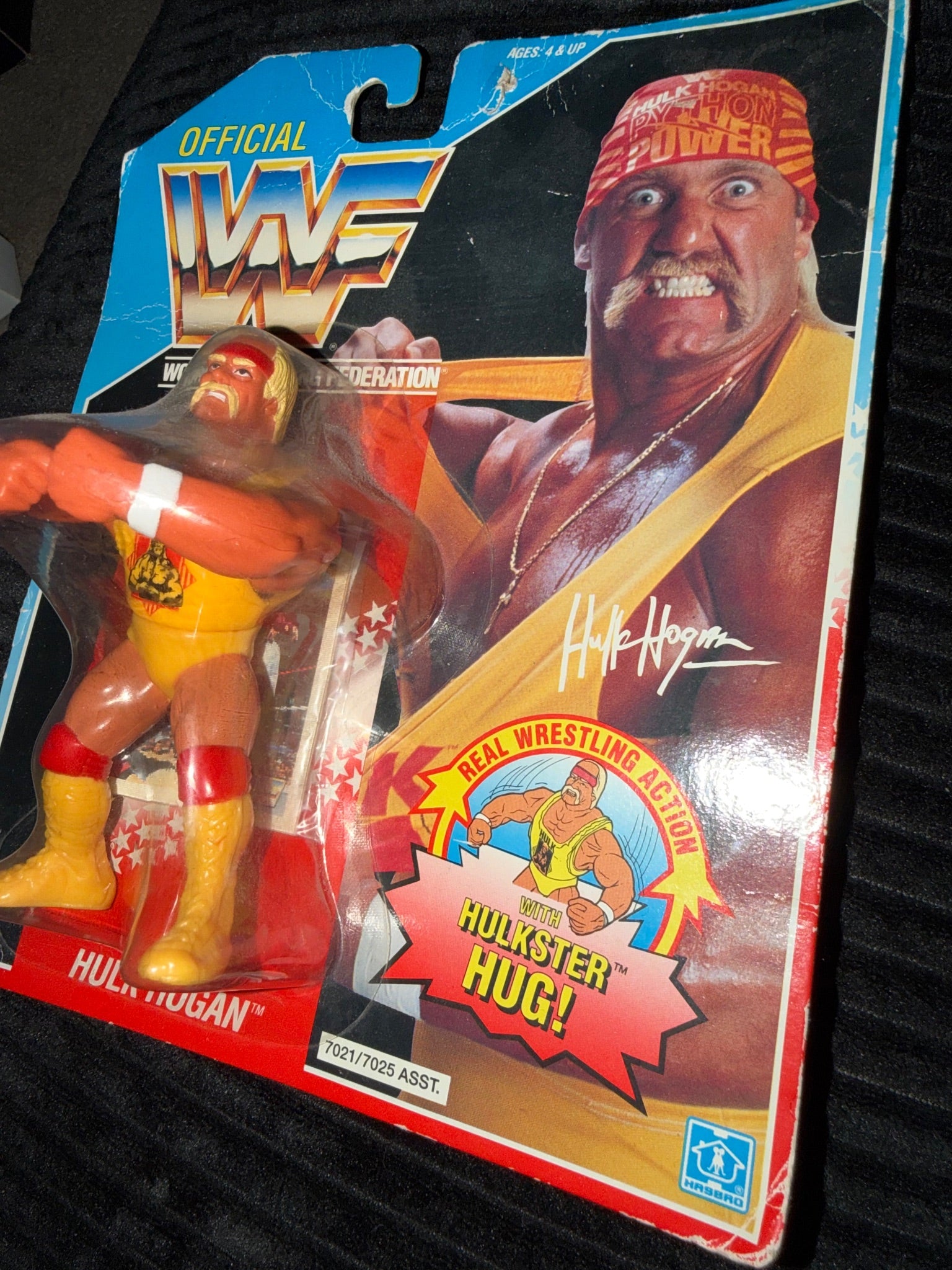 Hulk Hogan WWF HASBRO MOC