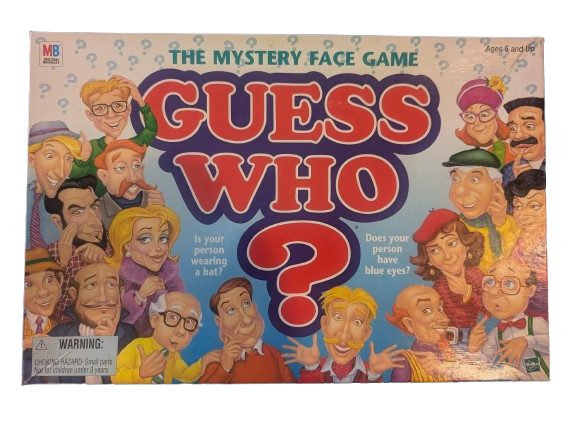 Vintage Guess Who Game by Milton Bradley - Complete & Good Condition - (1998)