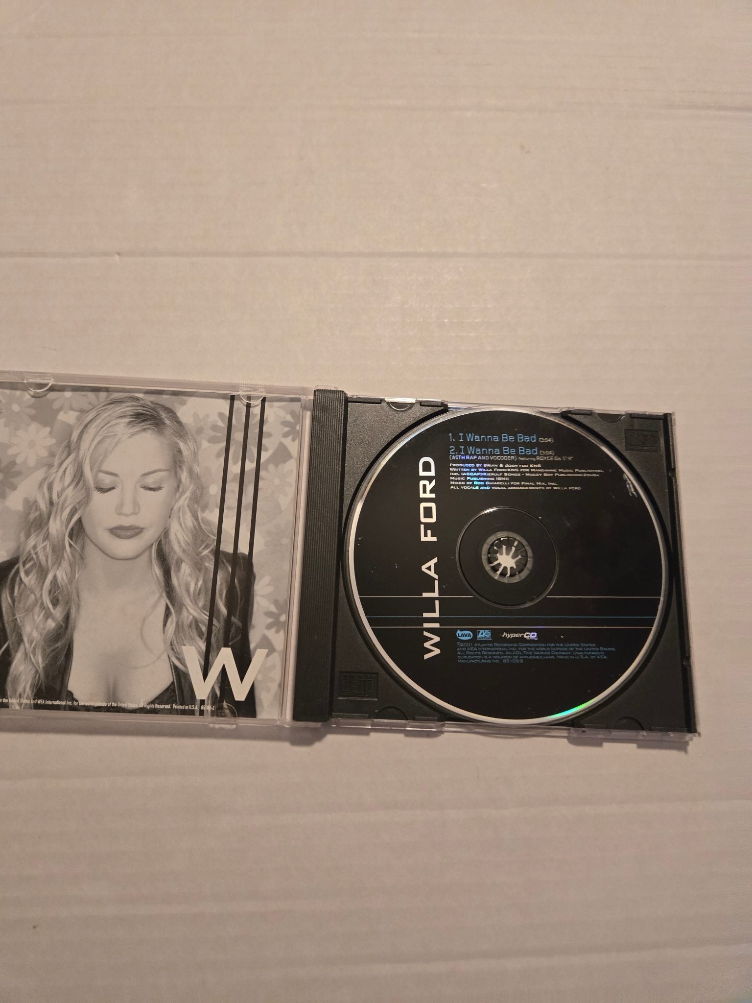 Willa Ford I Wanna Be Bad CD Single