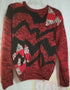 Vintage Le Tigre Made In USA Geometric Sweater Men’s Size Small