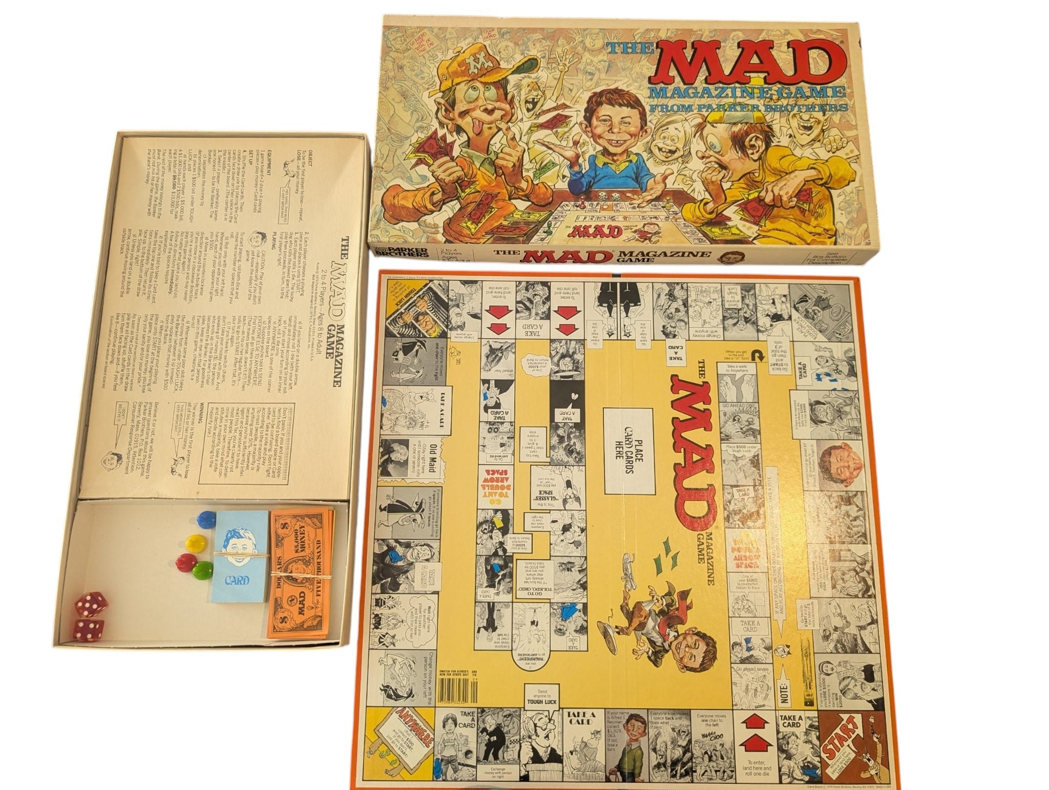 Vintage The MAD Magazine Game - 100% Complete! - (1979)