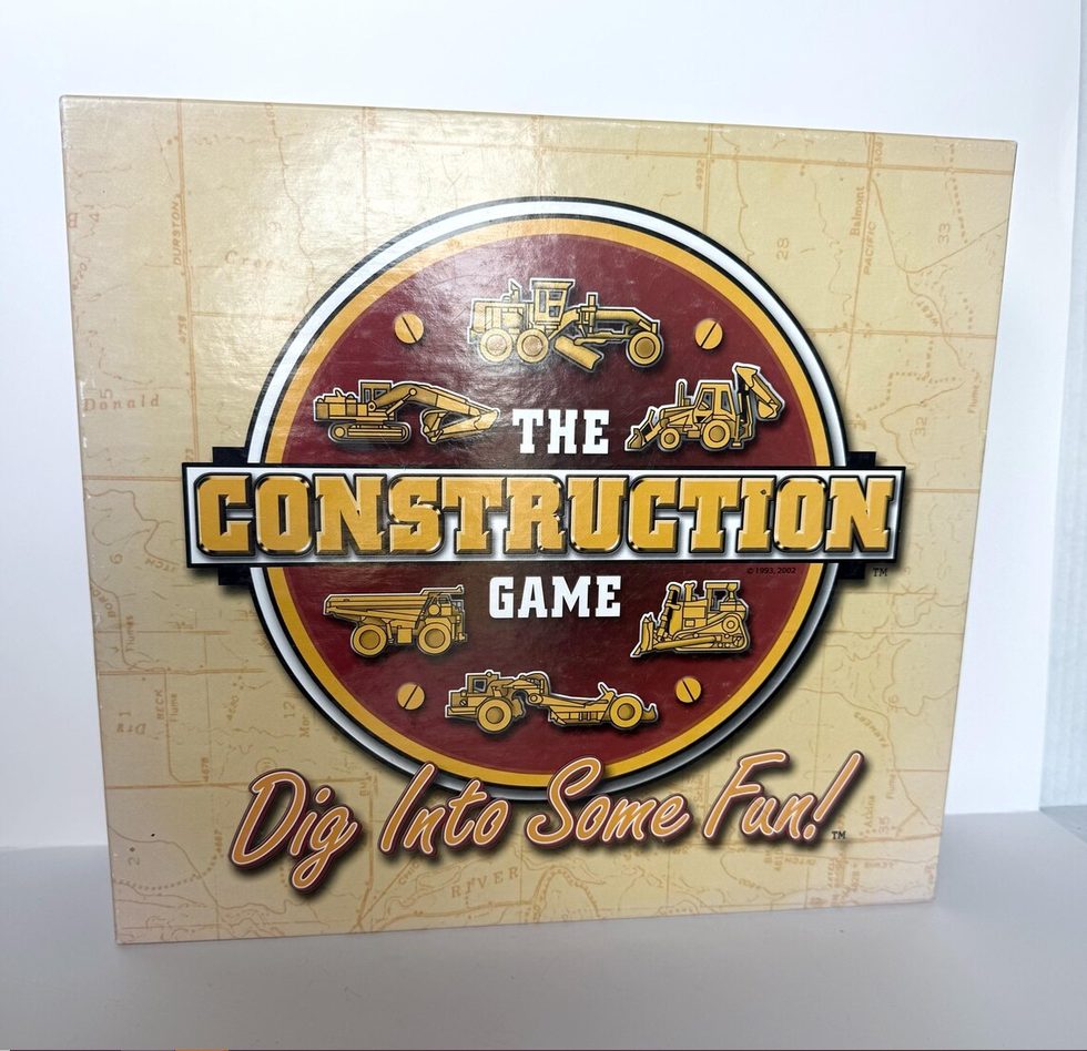 The Construction Board Game Dig Into Some Fun! 2002