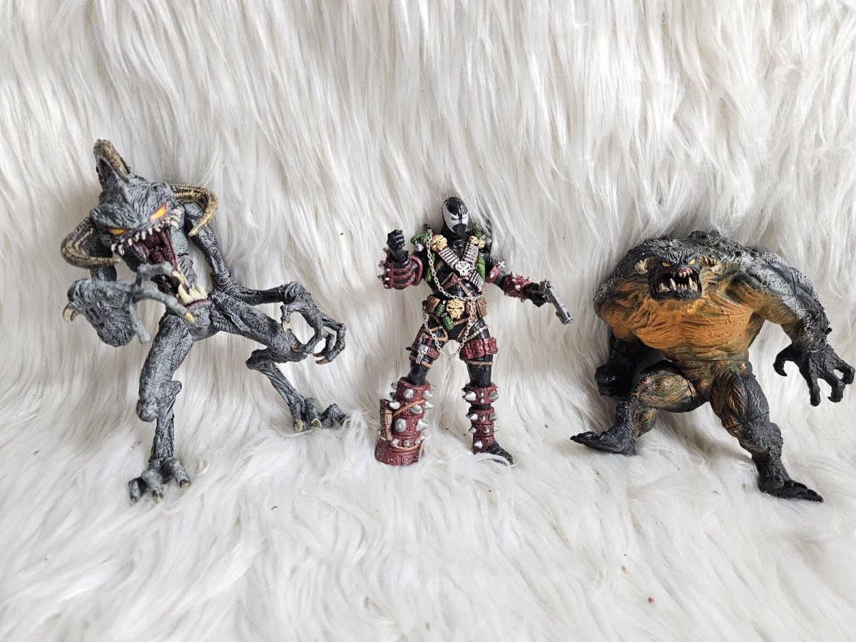 3 Vintage McFarlane - Spawn - Violator Deluxe - Tremor - Action Figures - 1997. - Action Figures & Collectibles - ThrowbackBuys - The Thrifty Gypsyy Shop