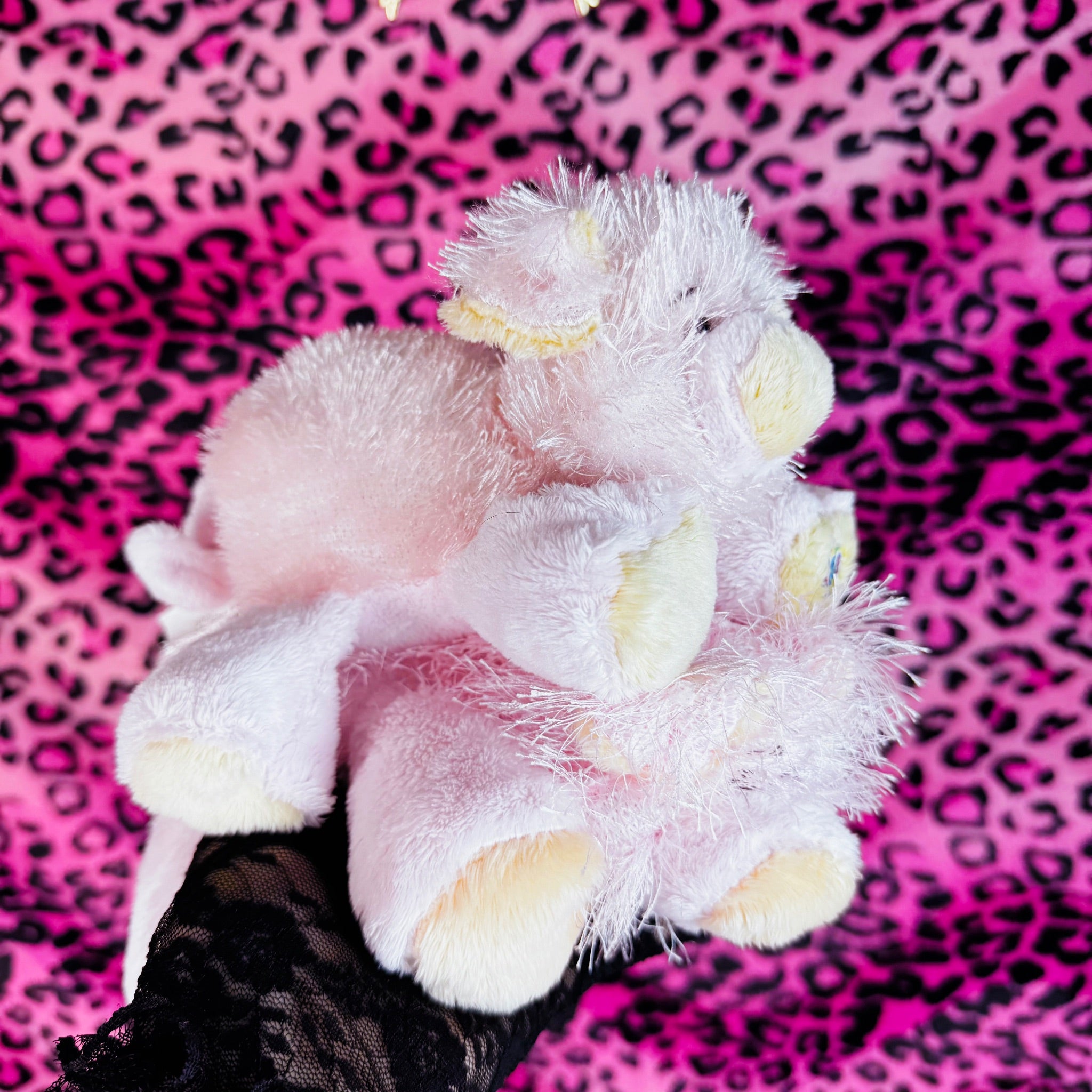 Vintage 2005 Webkinz Pig Plush Lot - Ganz Pig and Lil Kinz