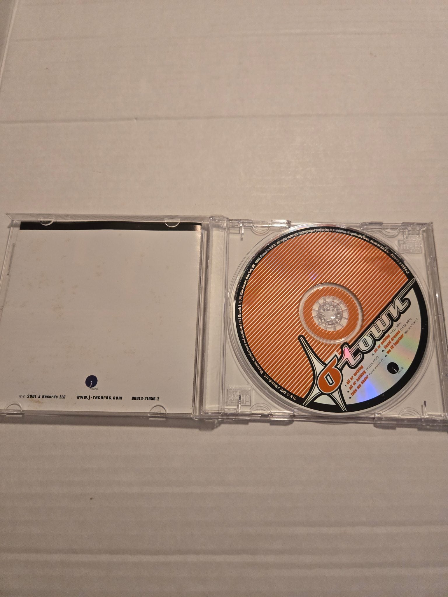 O-Town All or Nothing Limited Edition CD Single