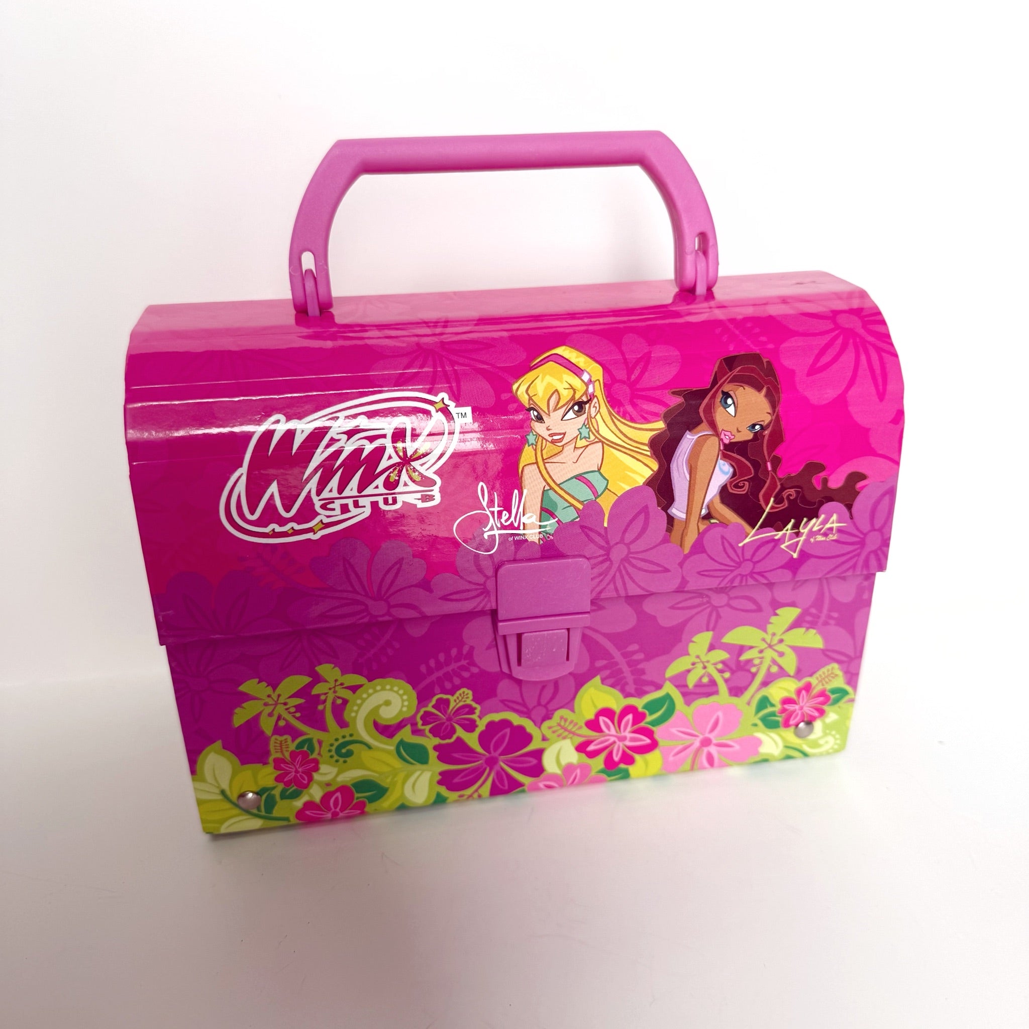 Winx Club Handle Bag Container Fairies Stella Layla Flora Teena Bloom Musa