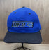 Vintage 90’s Nike Logo Hat Swoosh Basketball Blue Snapback OSFA Cap Adult