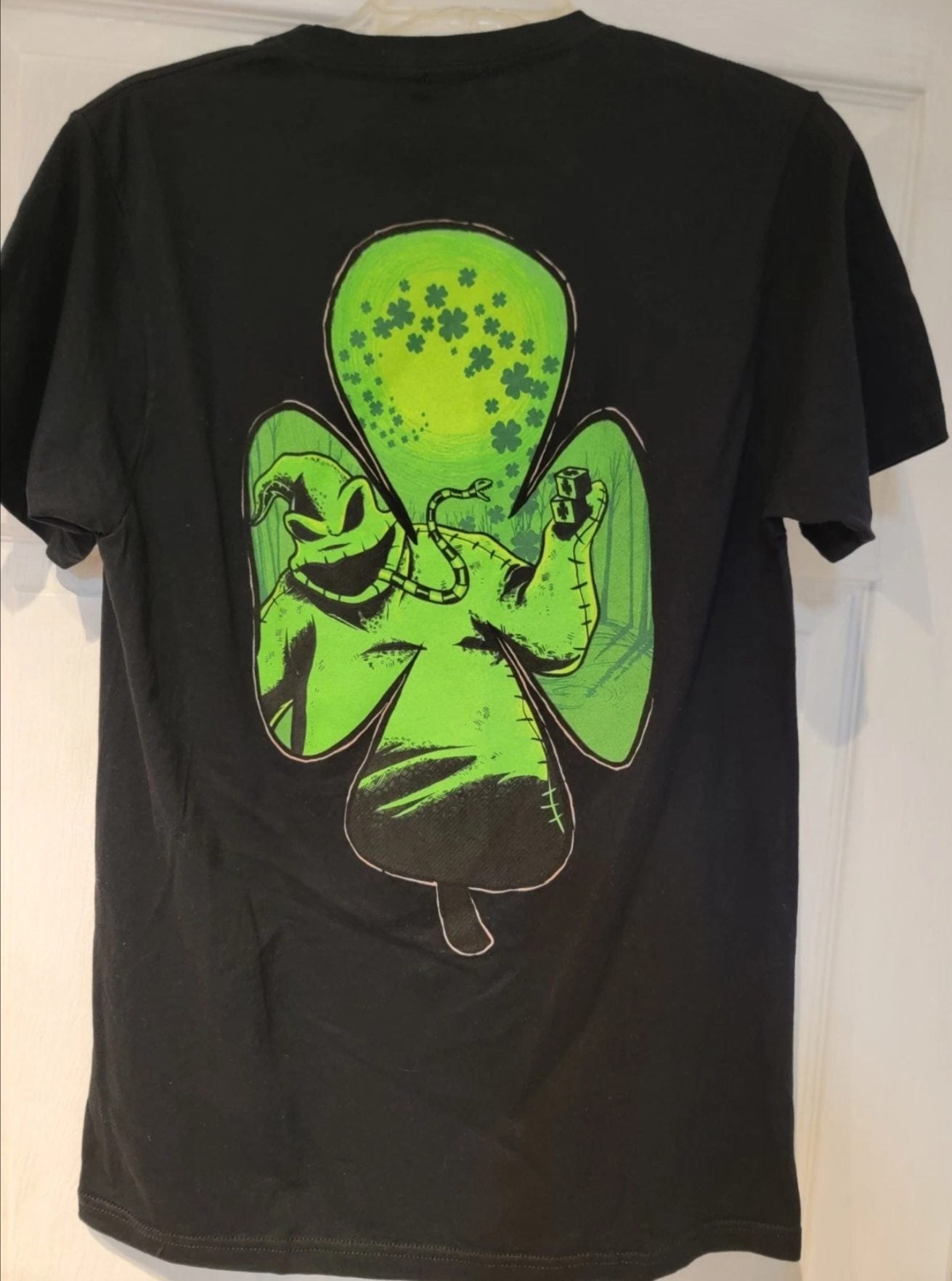 The Nightmare Before Christmas Oogie Boogie St. Patricks Shirt Size Small