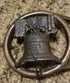 Liberty Bell 1776 Solid Brass