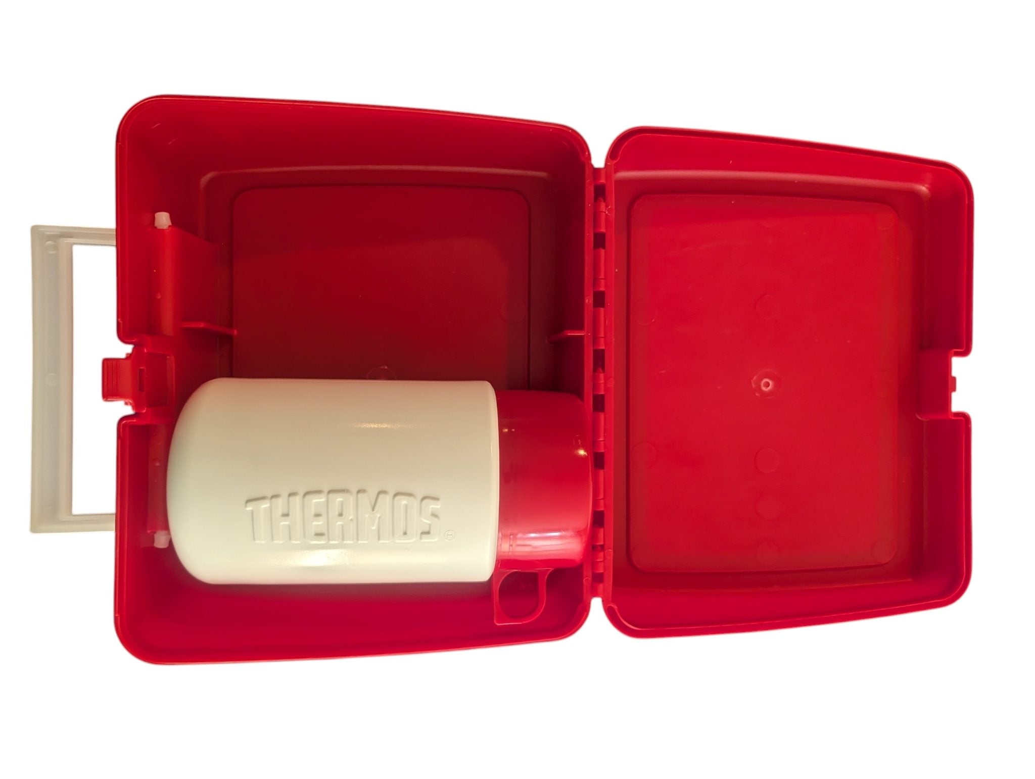 The Simpsons Vintage Thermos Co. Red Lunchbox w/ Thermos - (1990)