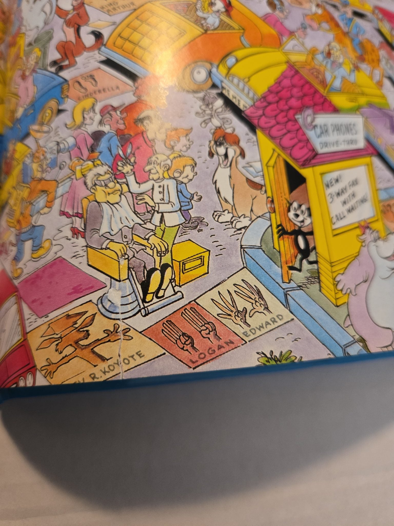 Vintage 1994 Look And Find Animaniacs Hardcover Book