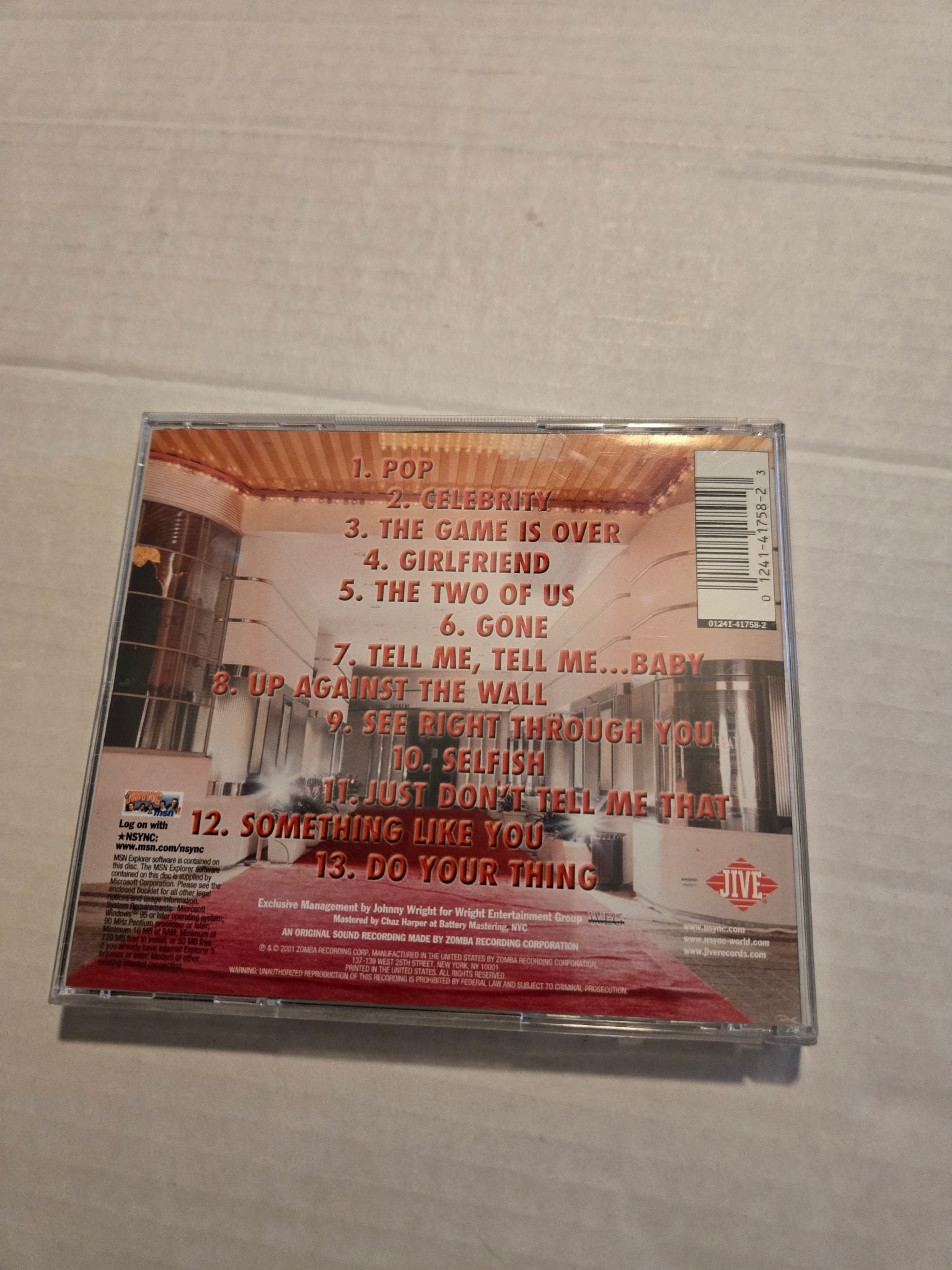 *NSYNC Celebrity CD