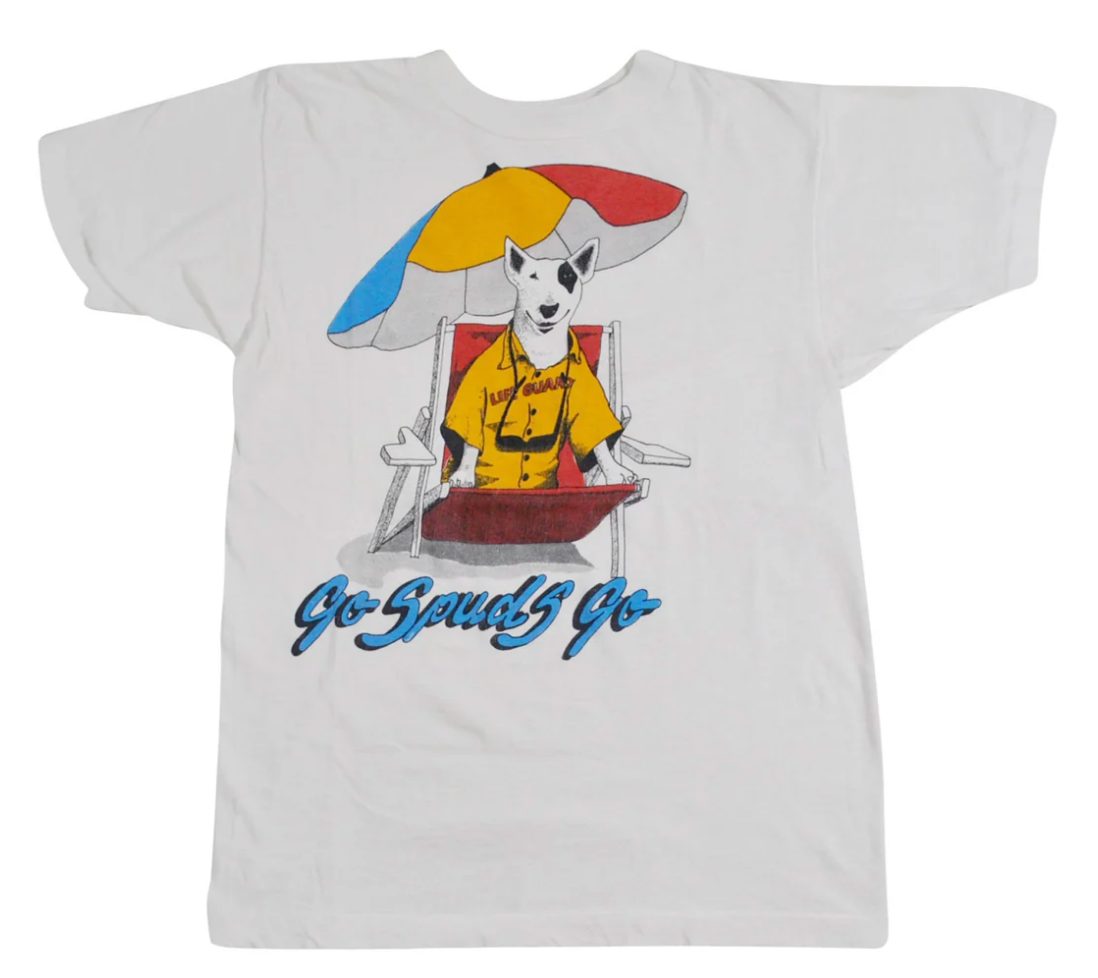 Vintage Spuds MacKenzie 90s Bud Light Beer Shirt Size Small(tall)