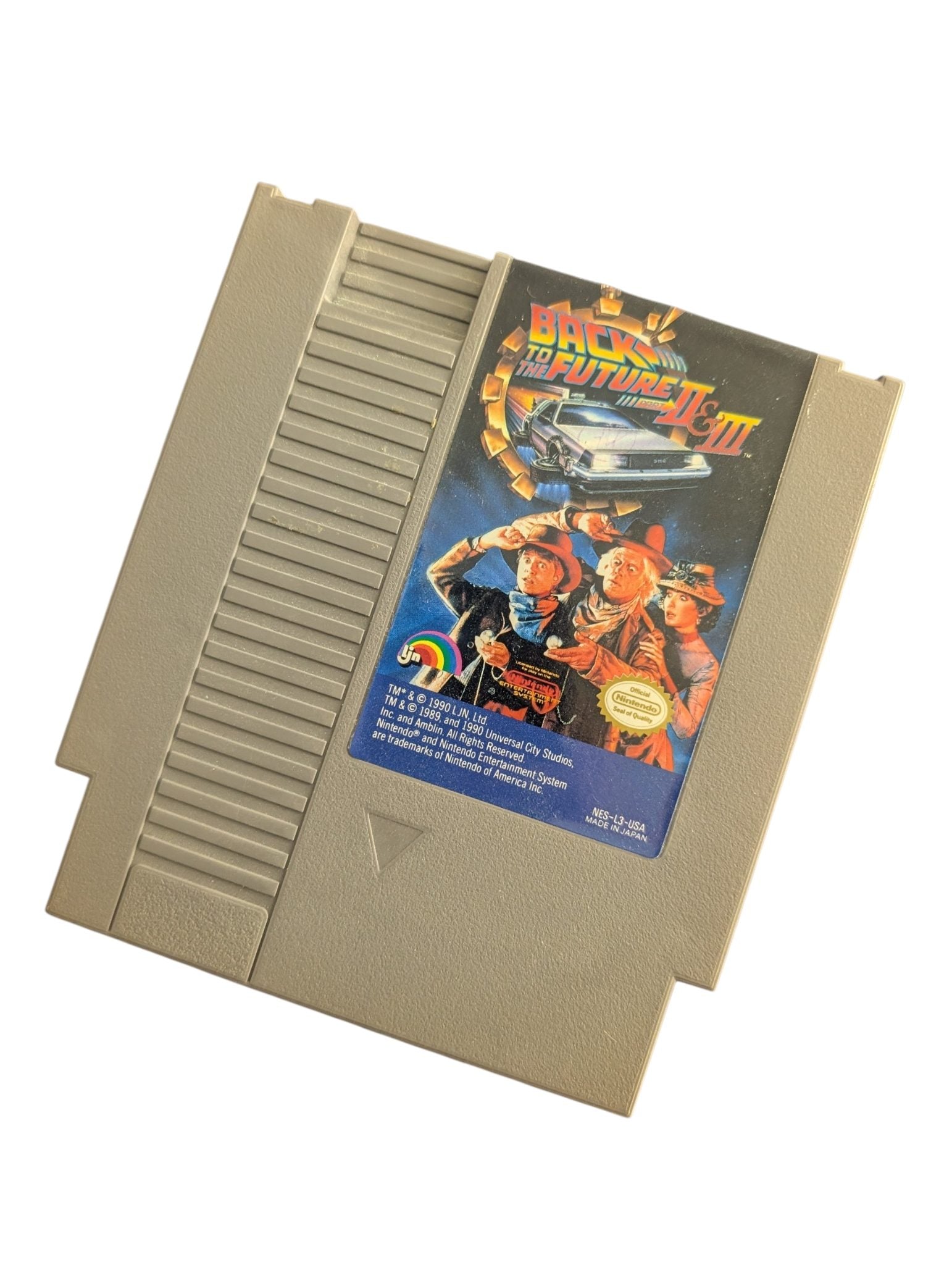 Back to the Future II & III - Nintendo Entertainment System (NES) - 1990 - Tested/Working