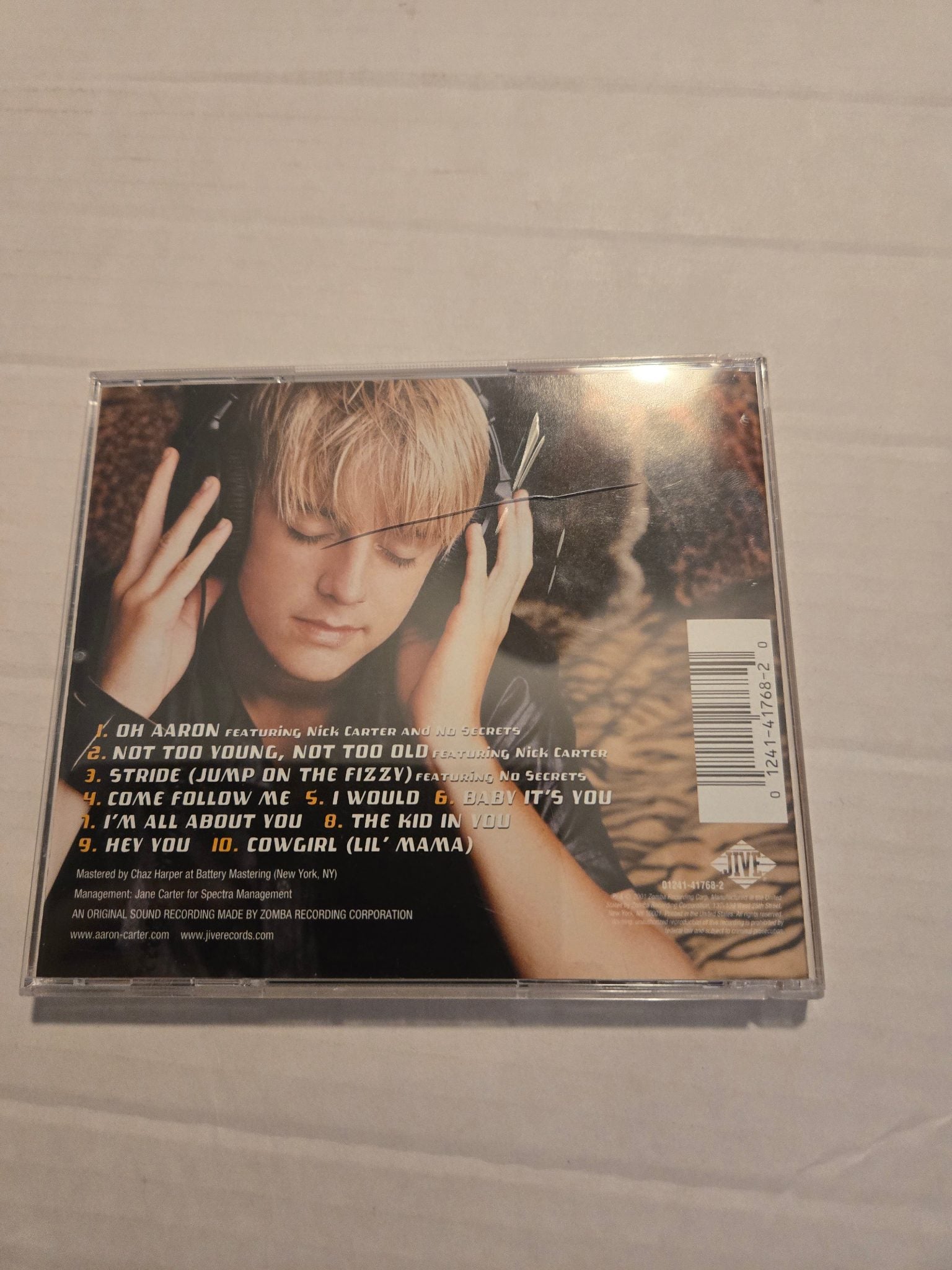 Aaron Carter Oh Aaron CD