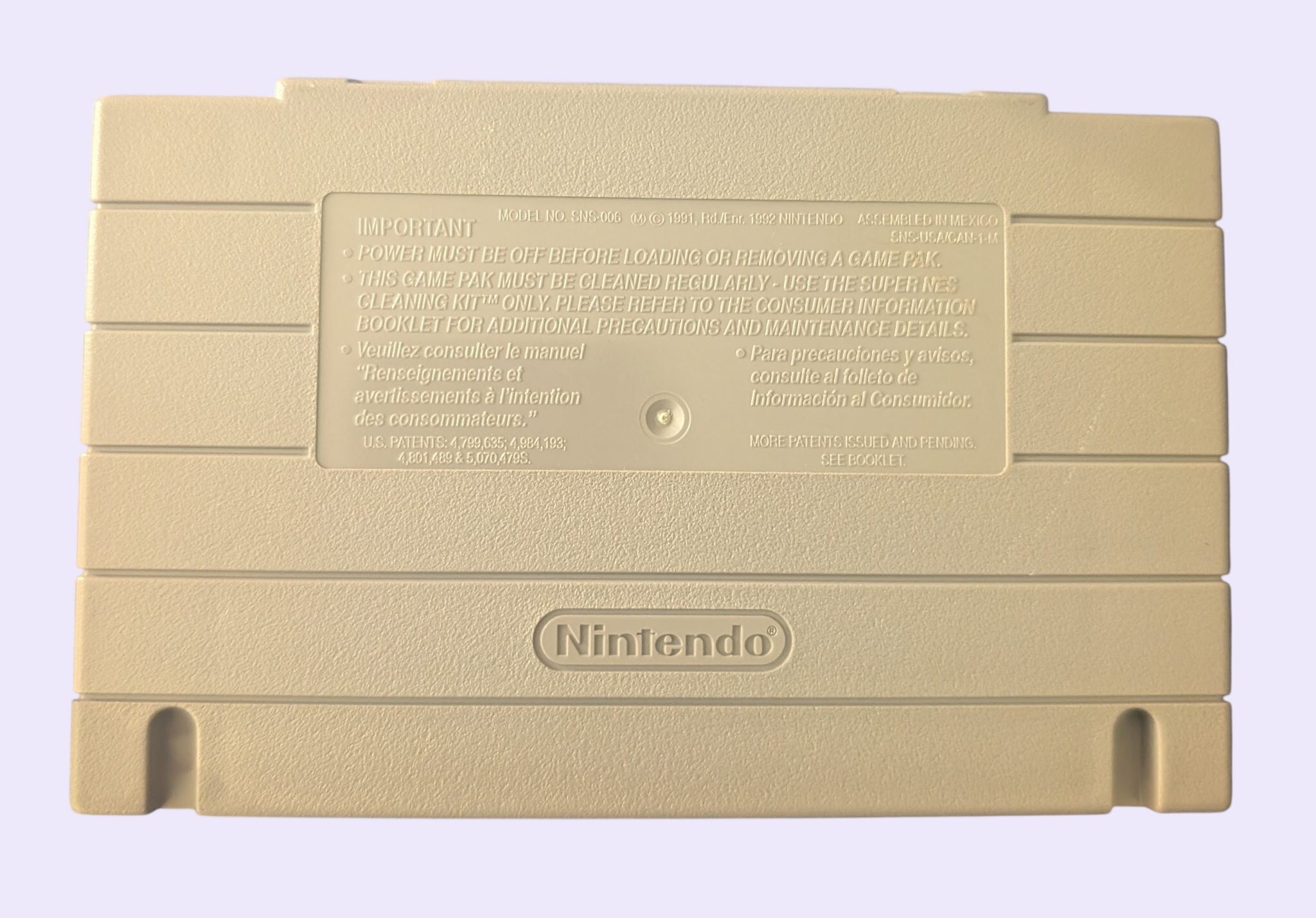 Frogger - Super Nintendo (SNES) - Tested/Working - (1998)