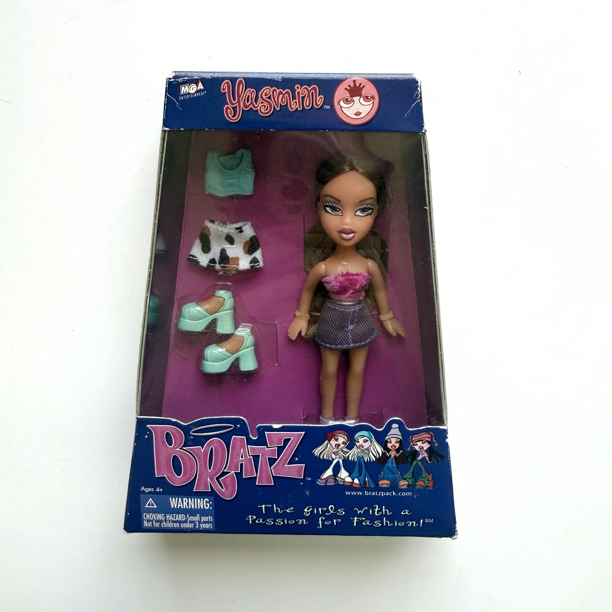 Lil Bratz Yasmin Mini Doll 2002 MGA