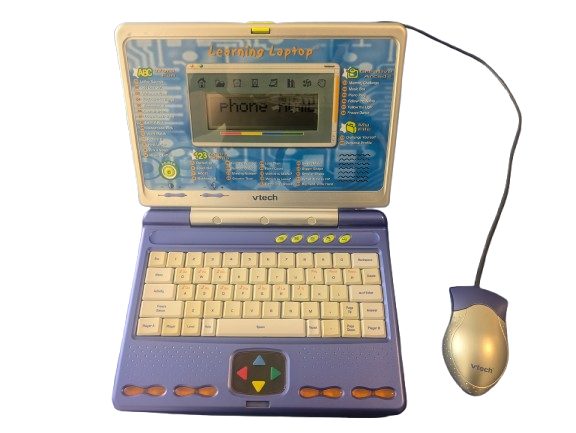 Vintage VTech Learning Laptop w/ Mouse – Tested & Working! - VTech - (2003)