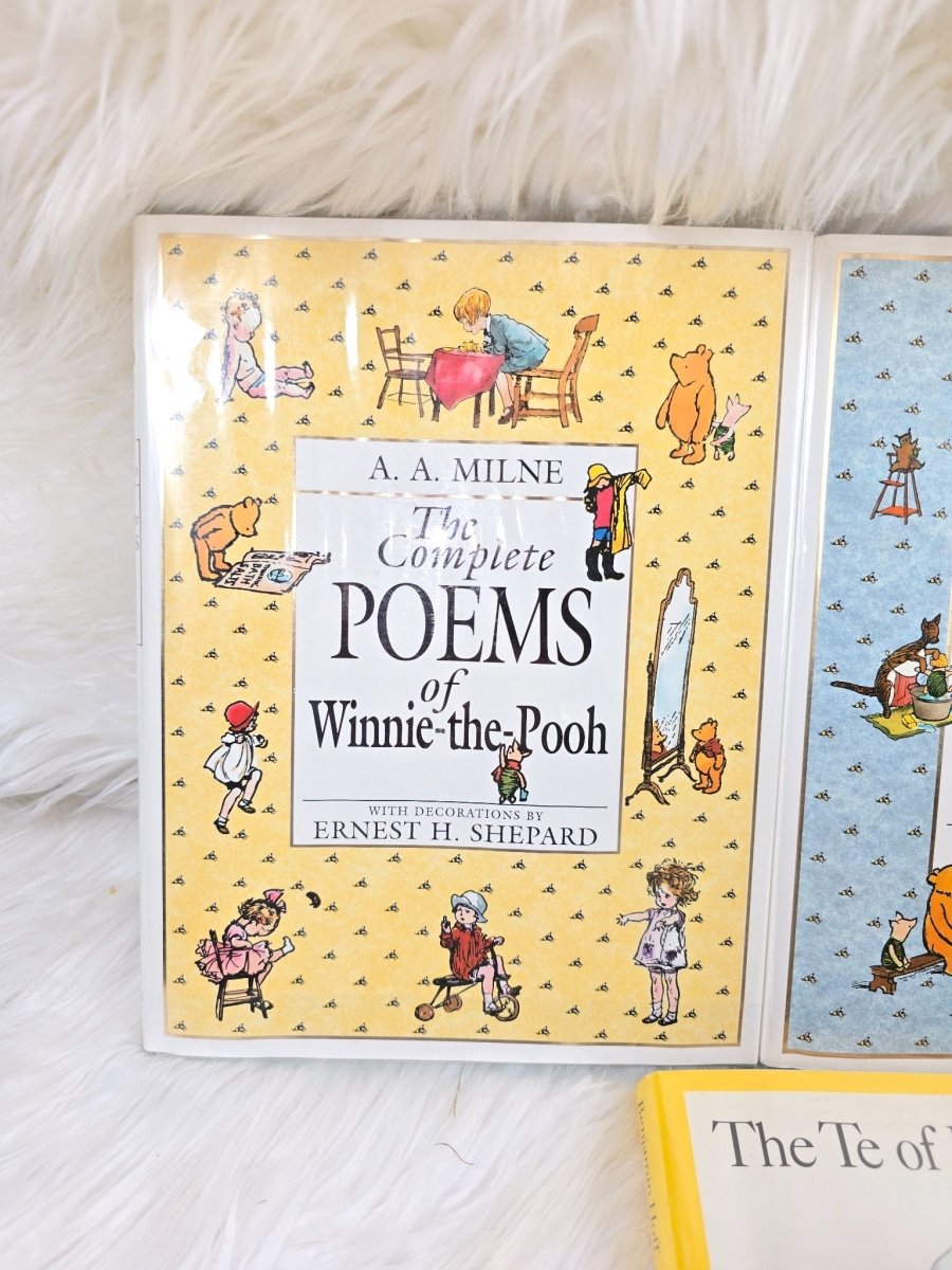5 Rare Books Of Winnie The Pooh Disneyana Poems And Tales 1998 - Books - ThrowbackBuys - The Thrifty Gypsyy Shop