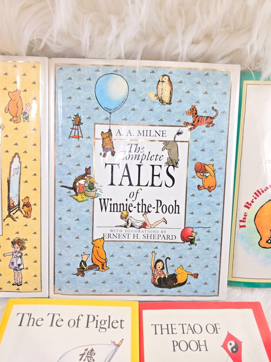 5 Rare Books Of Winnie The Pooh Disneyana Poems And Tales 1998 - Books - ThrowbackBuys - The Thrifty Gypsyy Shop