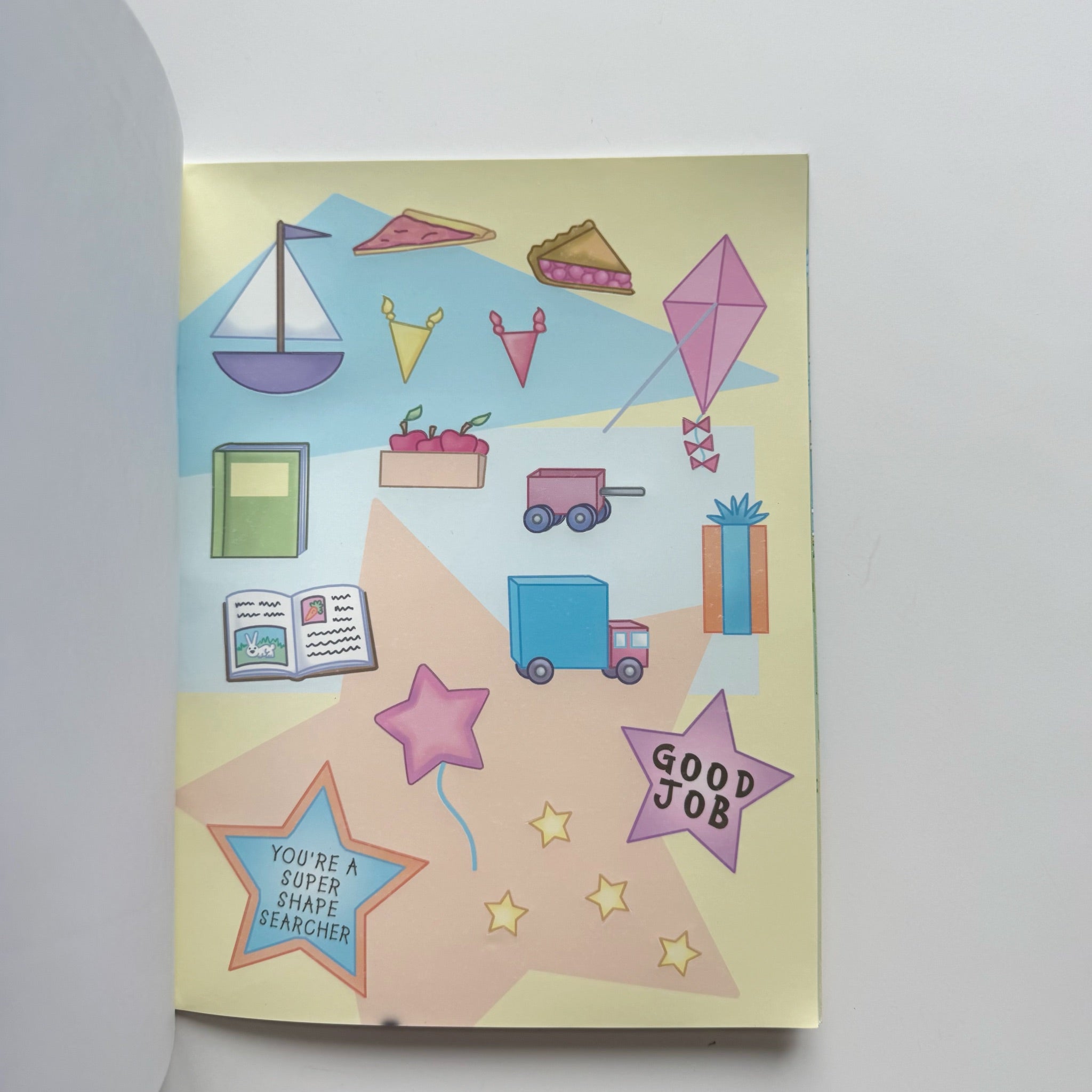 Bear in the Big Blue House Bear's Super Shape Search Sticker Book 2001