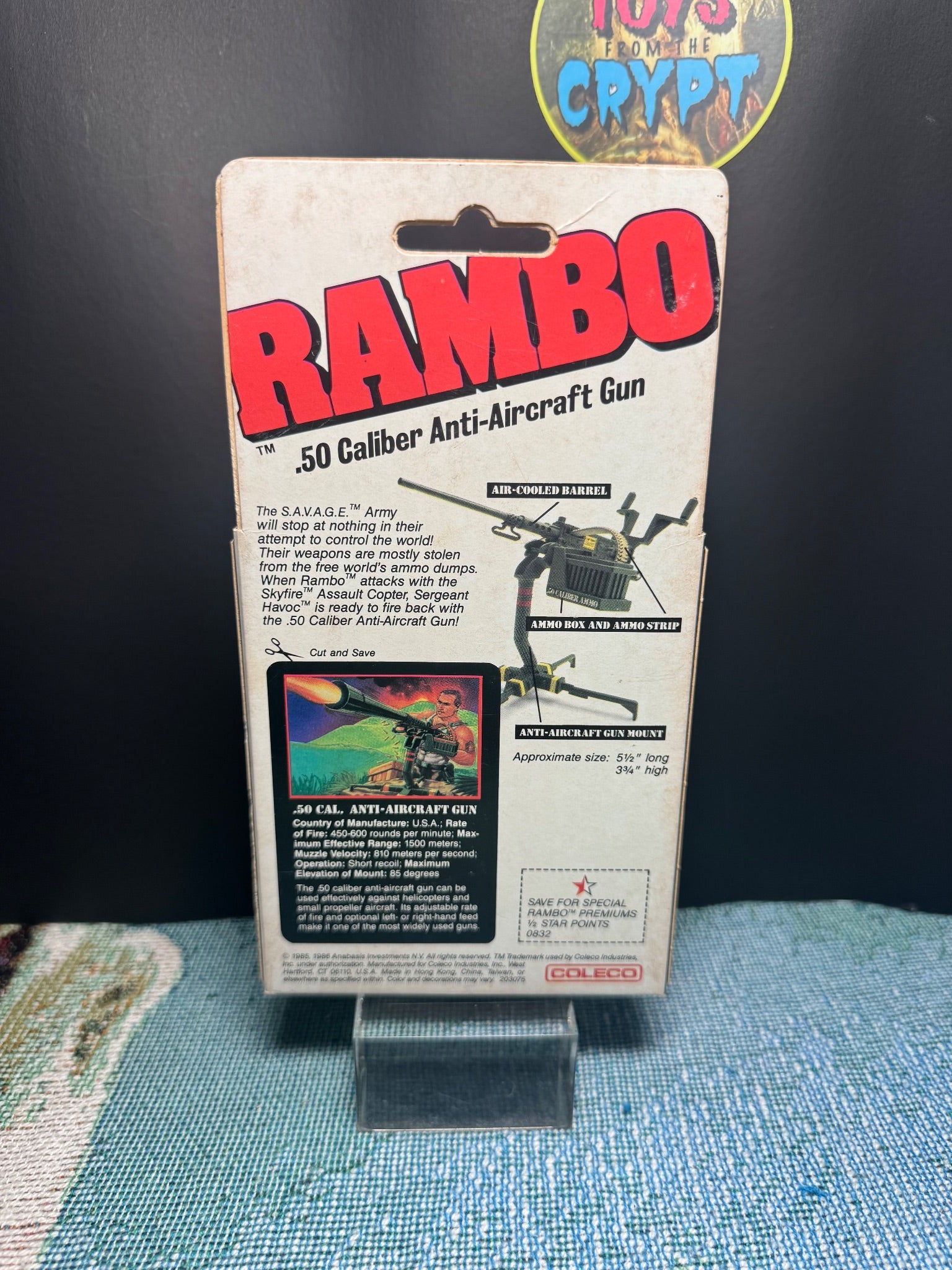Rambo .50 Cal Anti Aircraft Gun