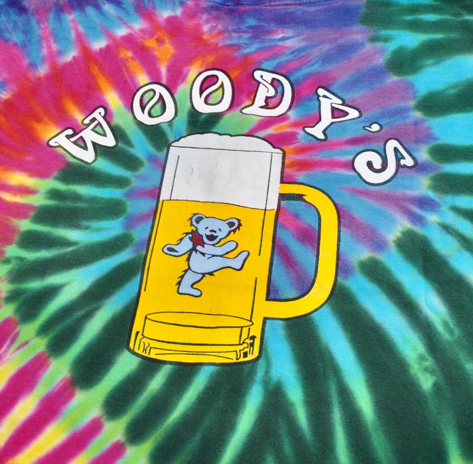 2000s - Grateful Dead: Woody's Bar Shirt - Medium