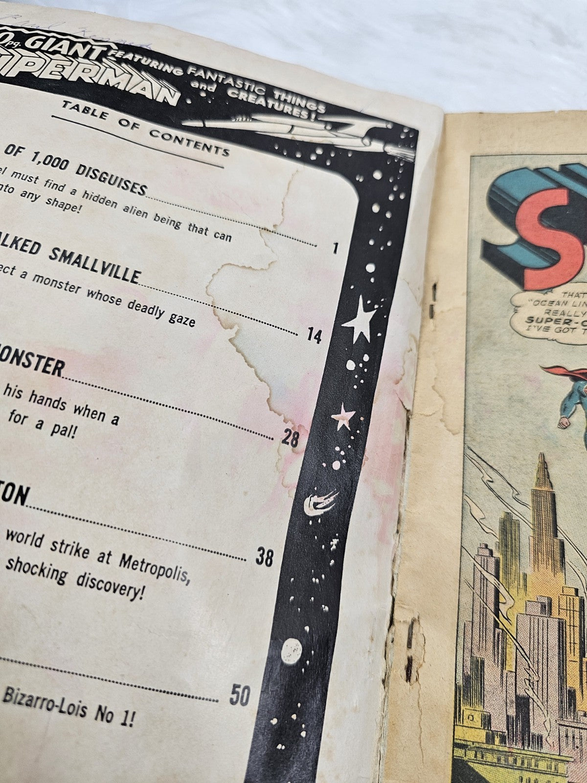 DC Rare Superman 80 Page Giant #6 Comic Book